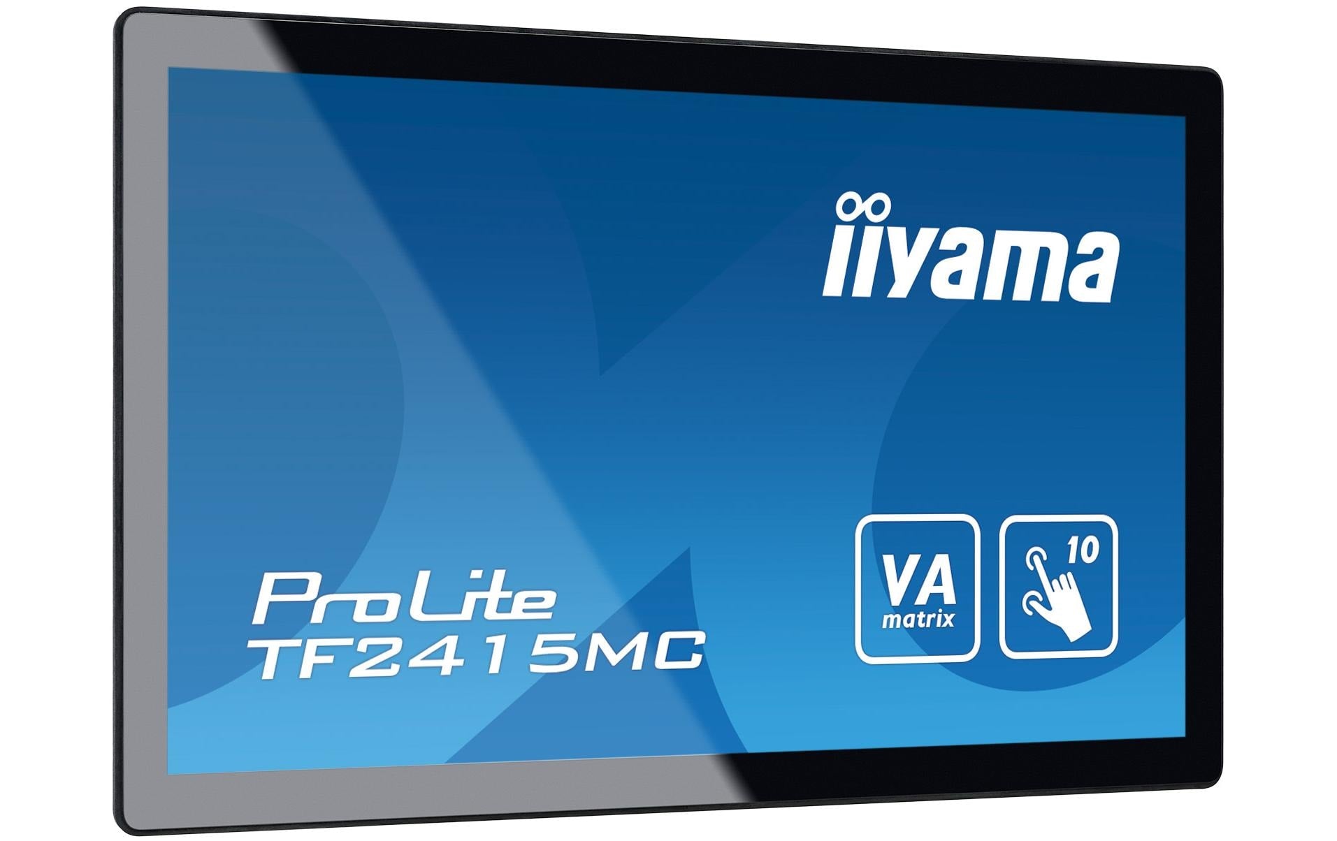 iiyama PCAP 10P – Monitor, 24", 1920 × 1080 (Full HD), VA, Touch, 315 cd/m²