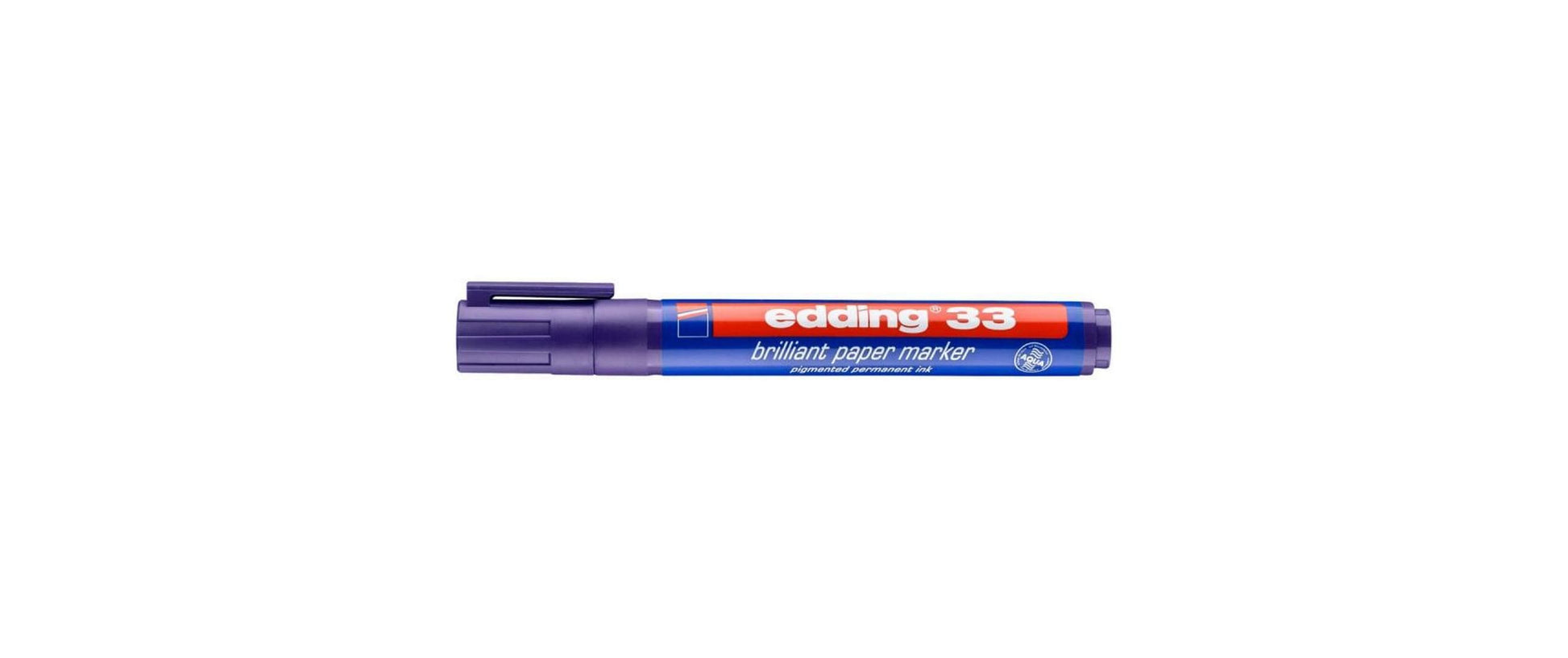 Edding Non-Permanent-Marker Brillant 33 – Keilspitze 1-5 mm – Violett – Nachfüllbar