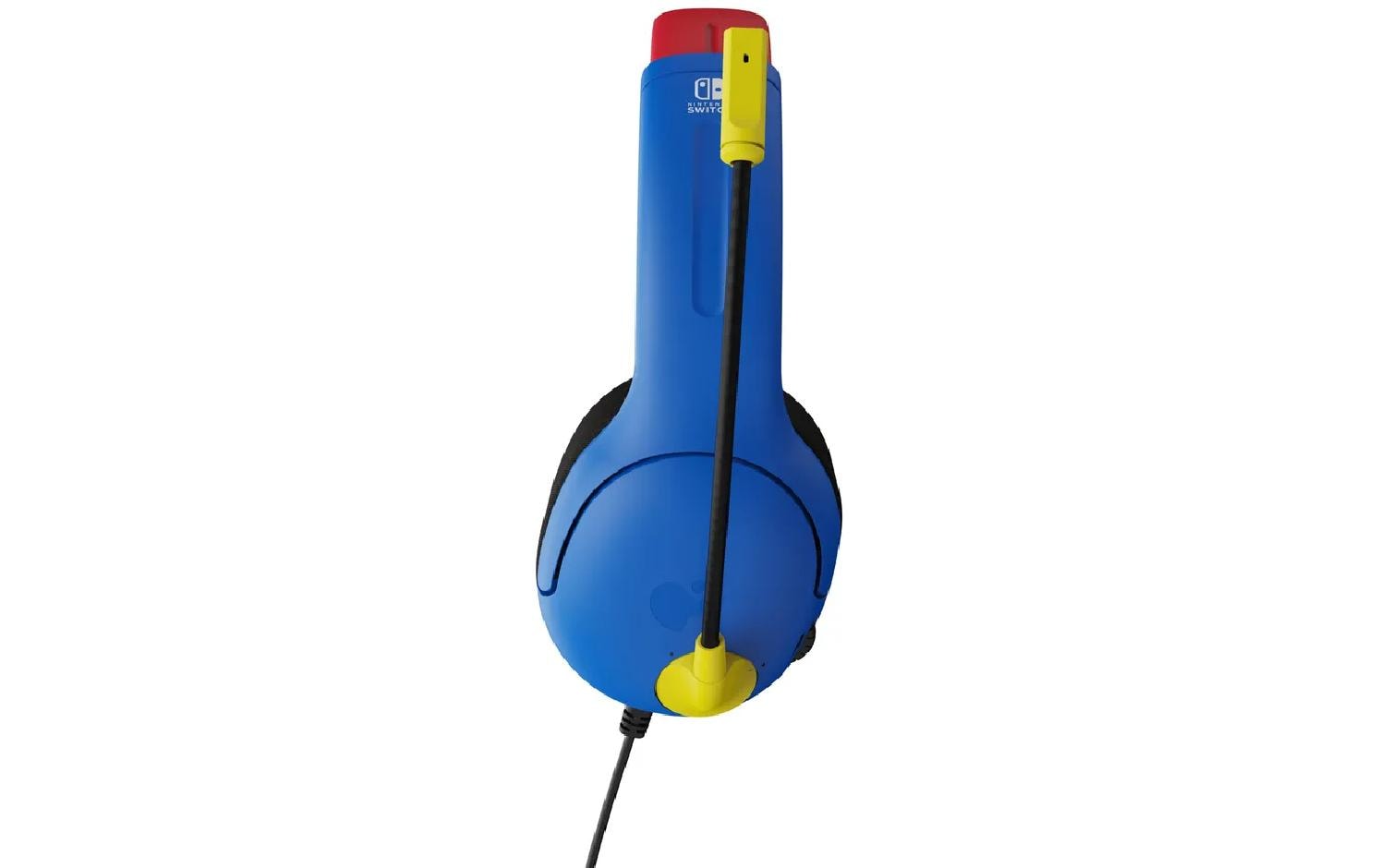 PDP Airlite Headset Mario NSW Wired – On-Ear Gaming-Headset – 3,5 mm – Rot/Blau
