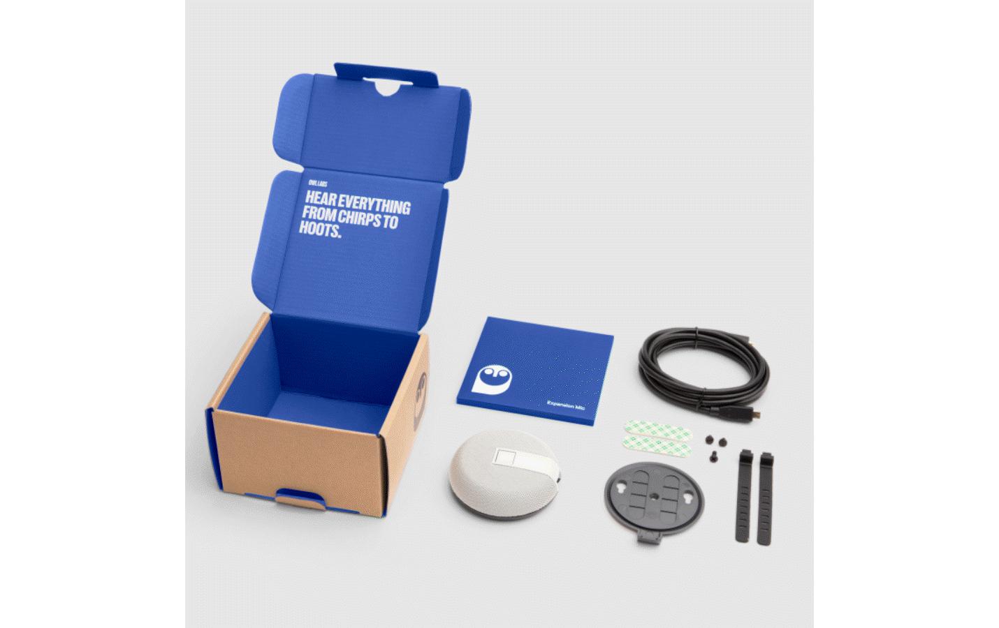 Owl Labs Expansion Mic – Konferenzmikrofon, Micro-HDMI, Niere, für Meeting Owl 3, Grau