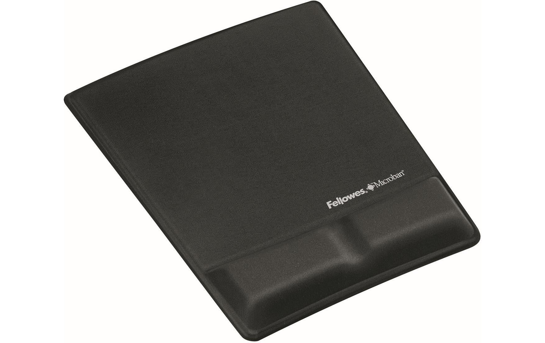 Fellowes Mausmatte mit Handgelenkauflage – Health-V – für Maus – Memory Foam – 250×209×22 mm