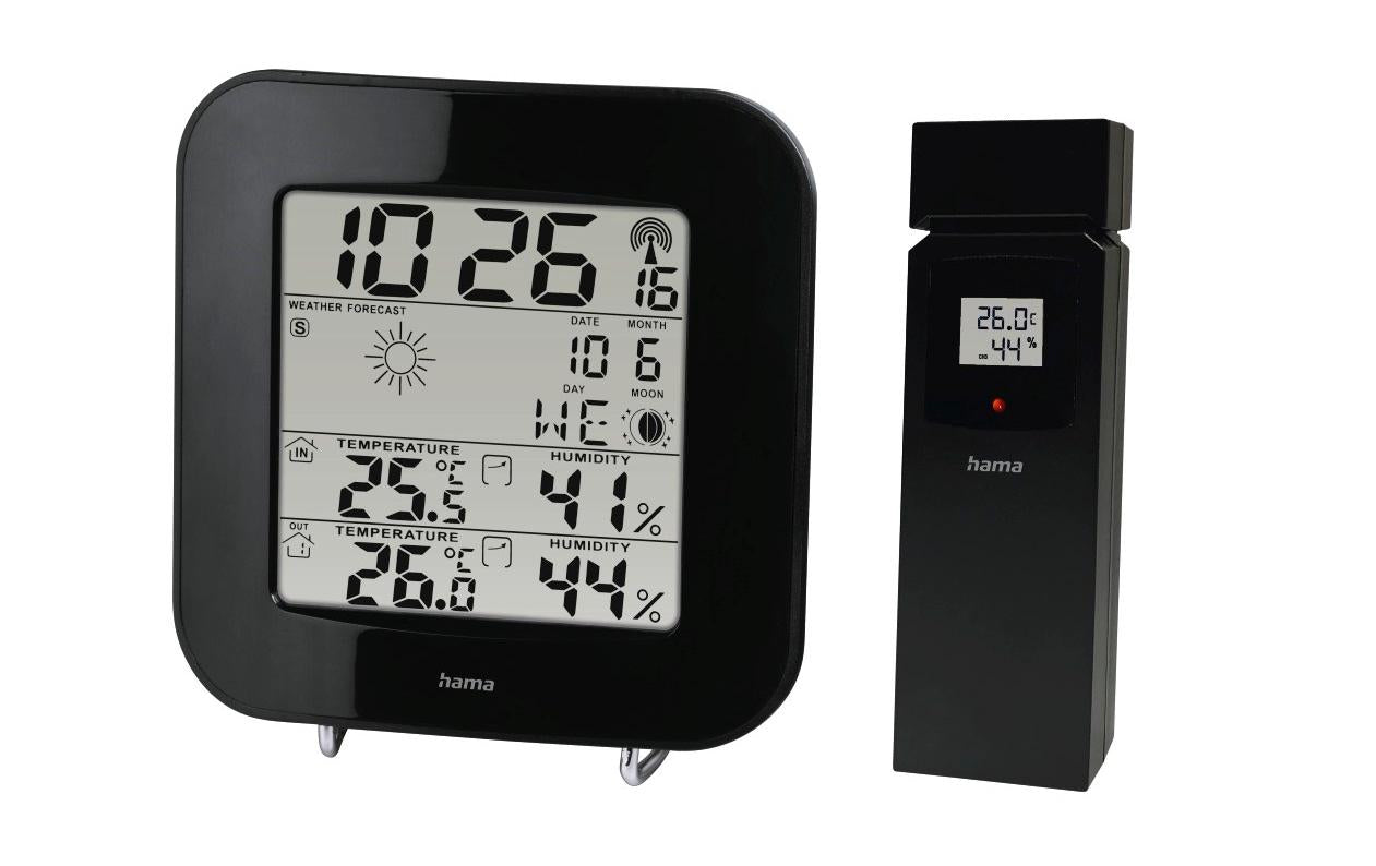 Hama EWS-200 Temperatur-/Feuchtesensor – Kabellos, 0–60 °C, 10–99 %
