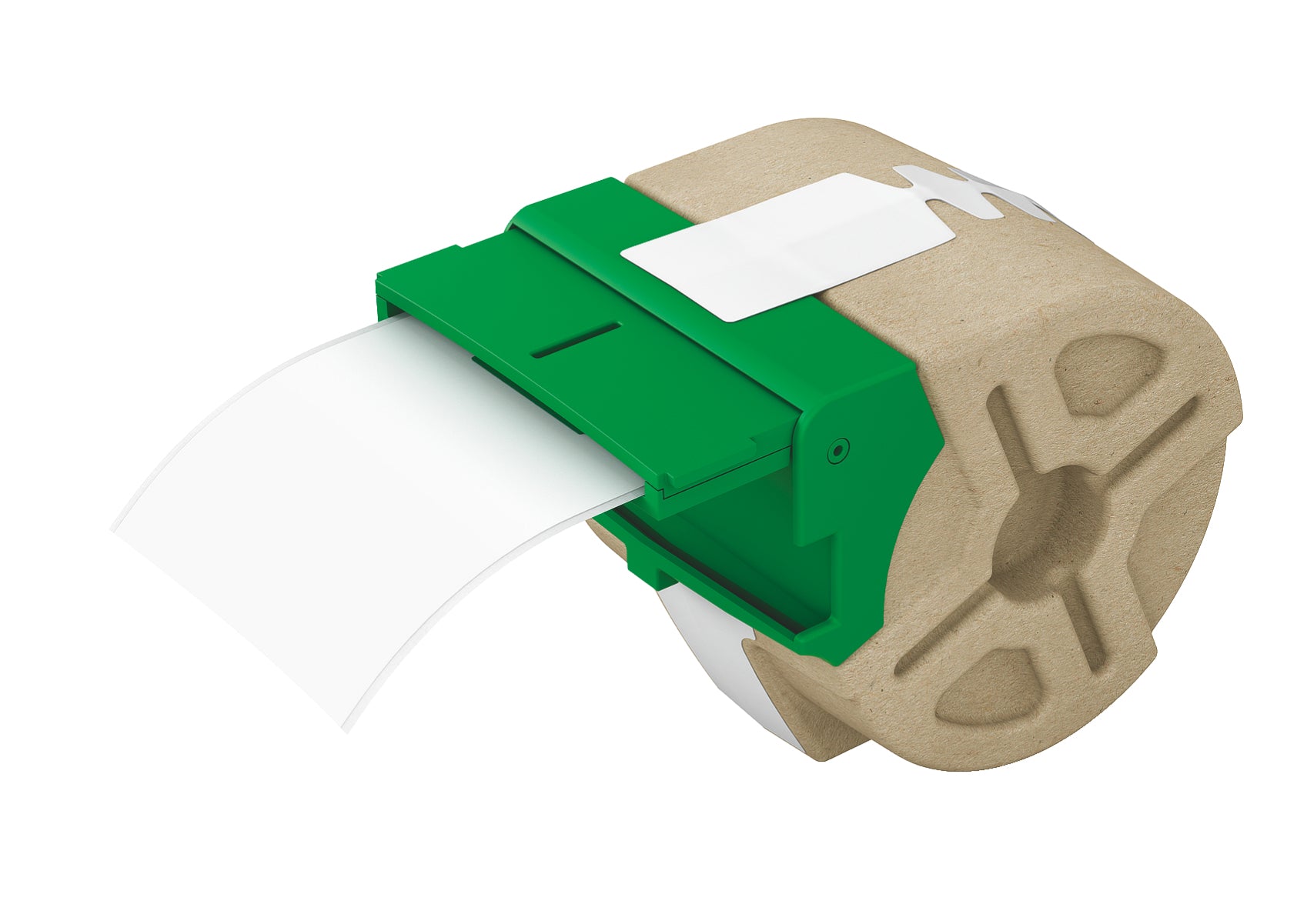 Leitz 70040001 Endlosetiketten-Kassette – weiss – 61 mm × 22 m, Papier – für Leitz Icon