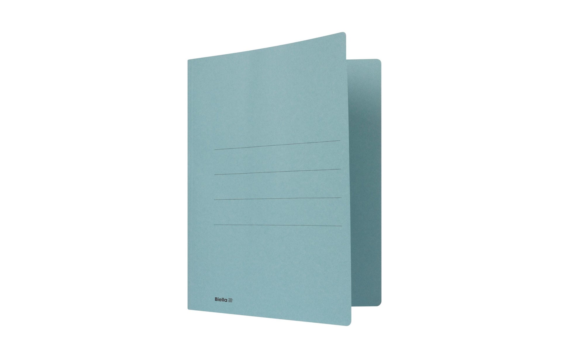 Biella Schnellhefter 25040305U – A4, Karton, Blau, Heftzunge, 240 g/m², 50 Stk.