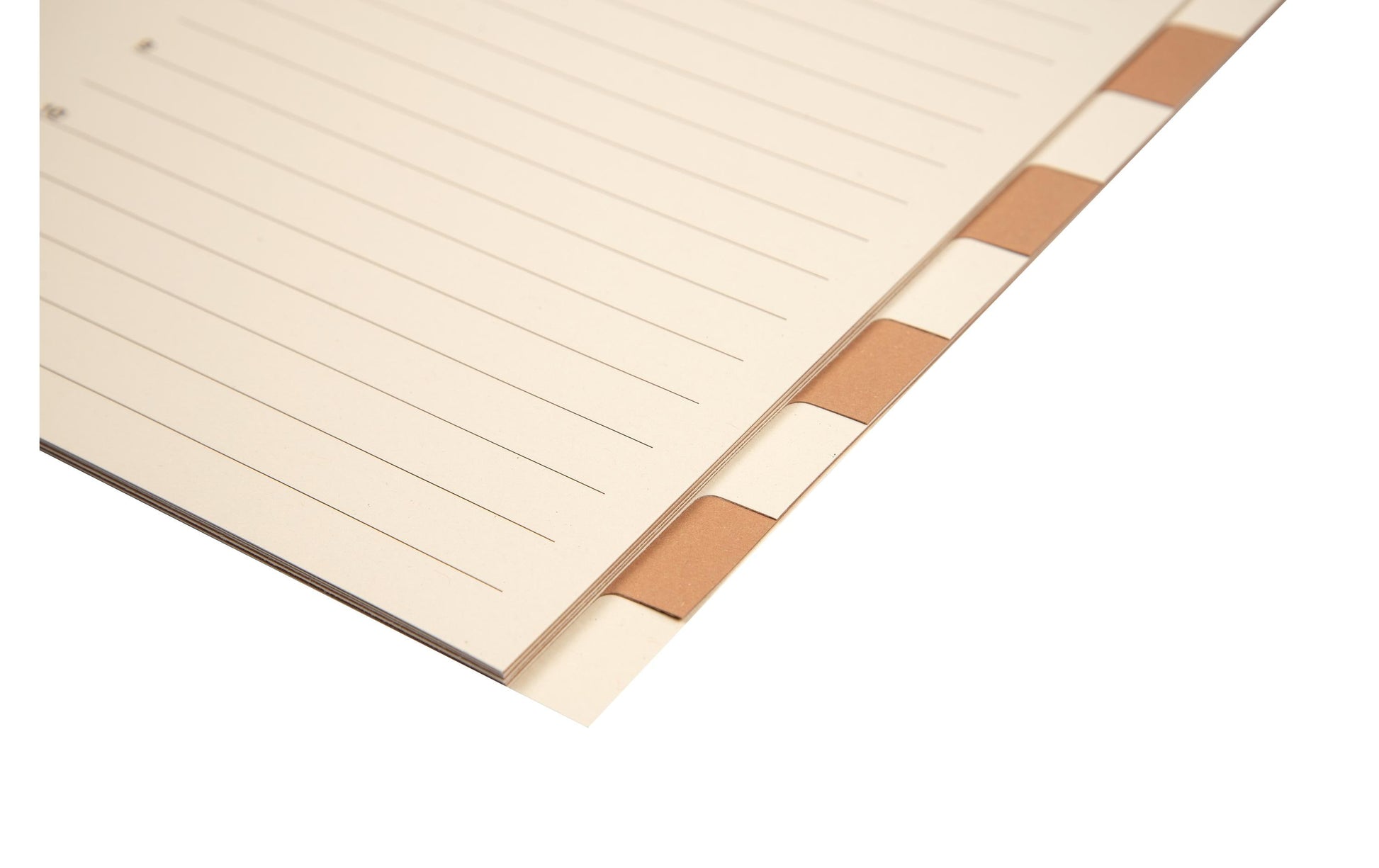 Biella Register – A4, 12-teilig, Karton, farbig, unbedruckt, mit Indexblatt, 4-fach gelocht