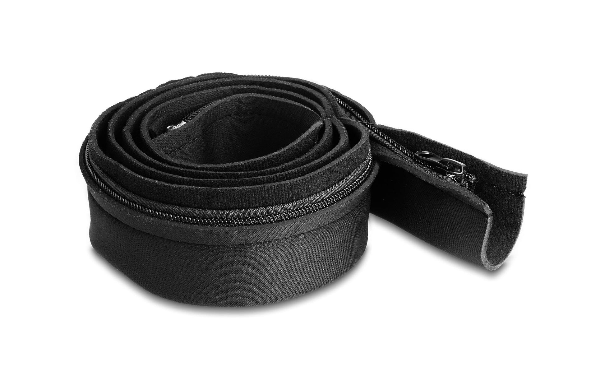 DeLOCK Kabelschlauch, Ø 25 mm × 1,5 m, mit Reissverschluss, zuschneidbar – schwarz