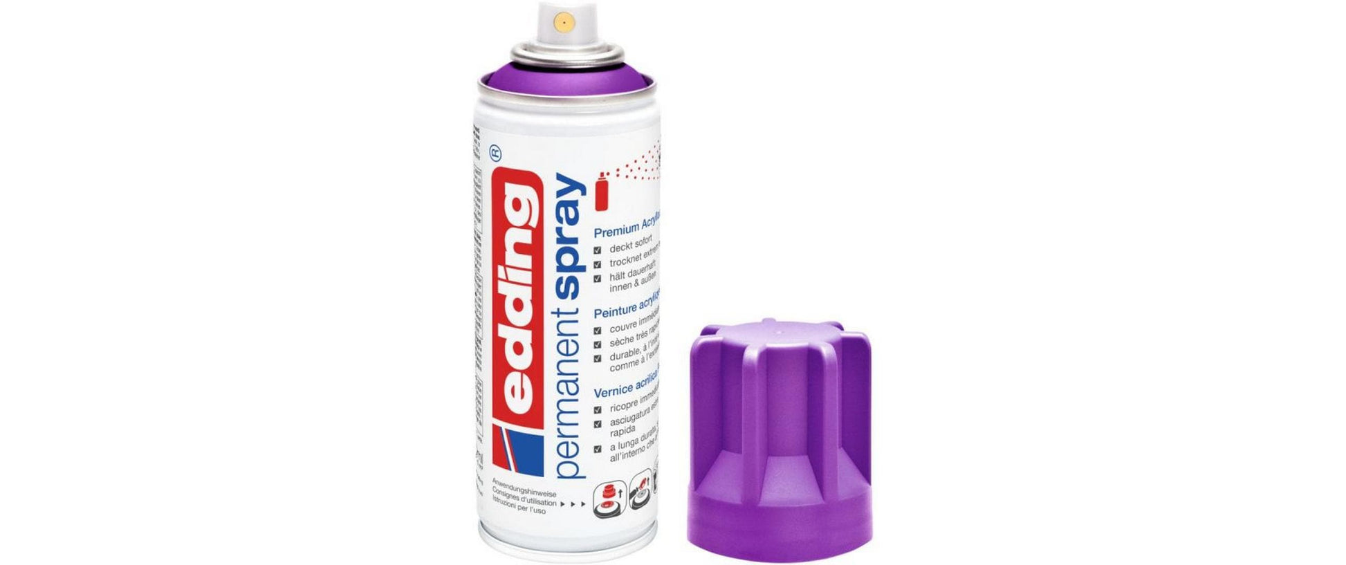 Edding Farbspray – Beere, seidenmatt, 200 ml