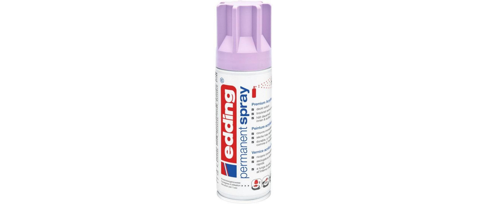 Edding Farbspray – Helllavendel, Seidenmatt, 200 ml
