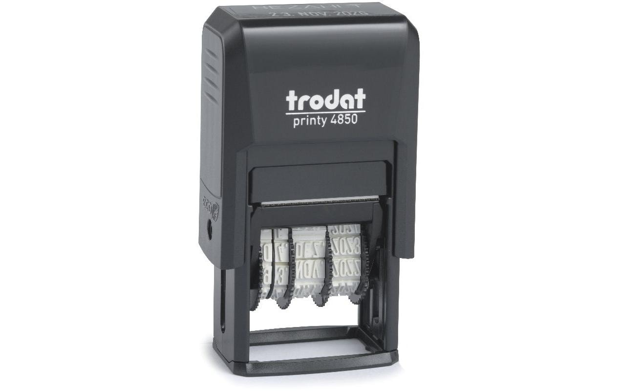 Trodat Printy 4850 – mit Text "Bezahlt", Text-/Datumsstempel
