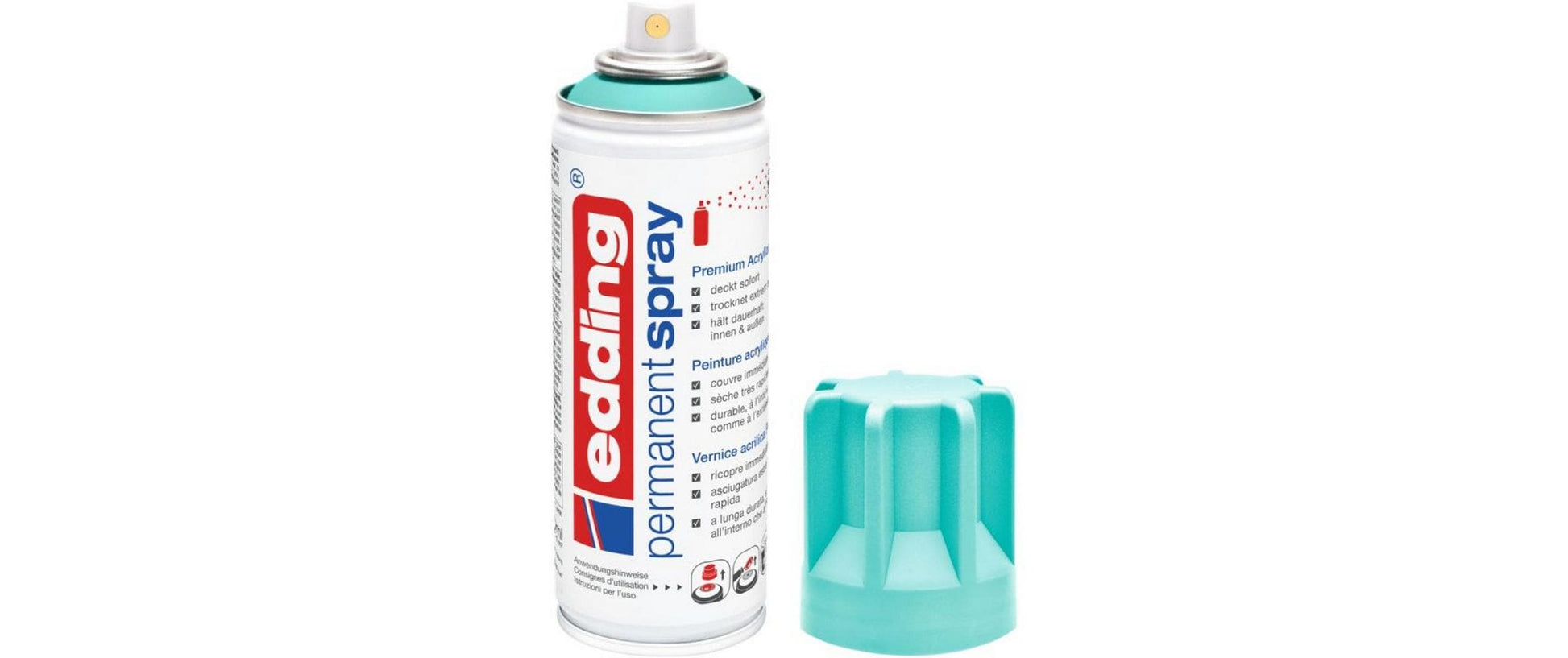 Edding Farbspray – opulentes Türkis, seidenmatt, 200 ml