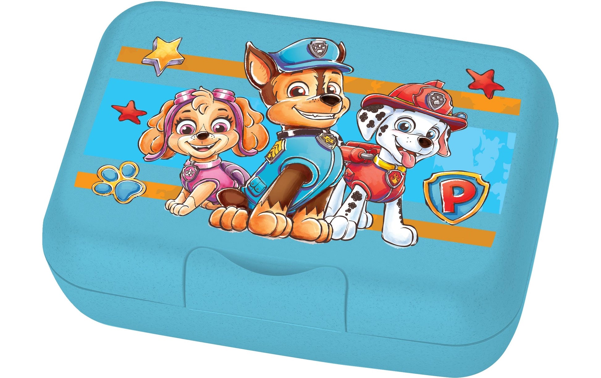 koziol Lunchbox CANDY L – 13,5 × 19,0 × 6,5 cm, Kunststoff (biozirkulär), Hellblau, spülmaschinenfest