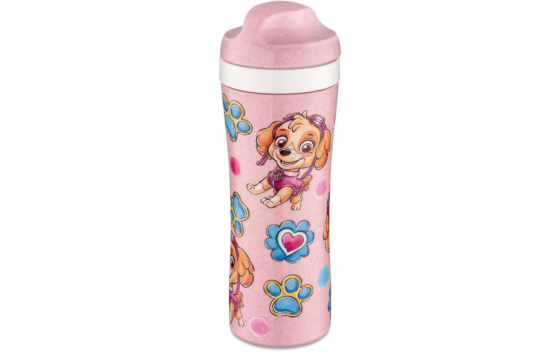 Koziol OASE Kindertrinkflasche 425 ml – BPA-frei, biozirkulärer Kunststoff, Schraubdeckel, Paw Patrol