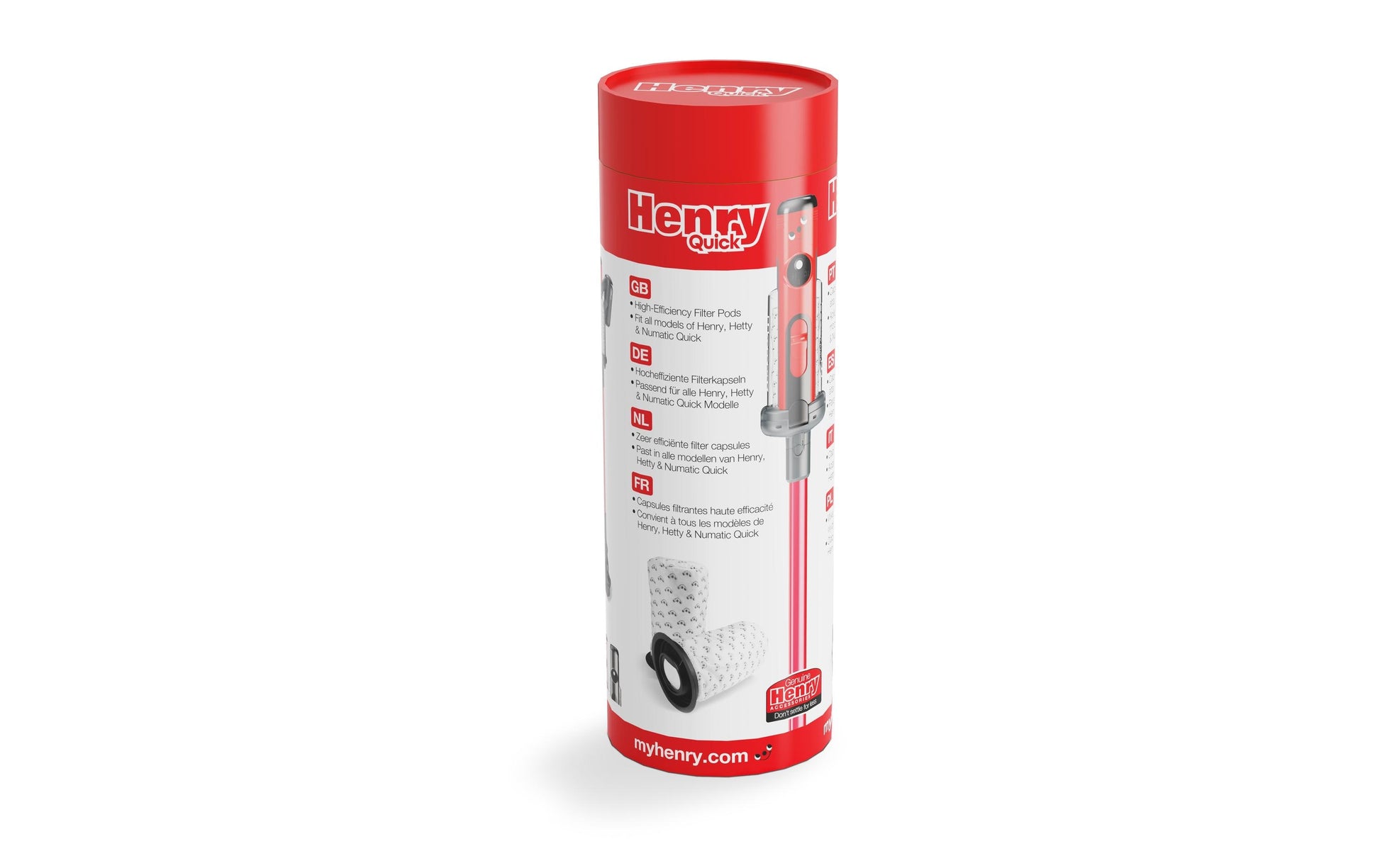 Numatic Staubbeutel Quick Pods – 10 Stück, für Stabstaubsauger