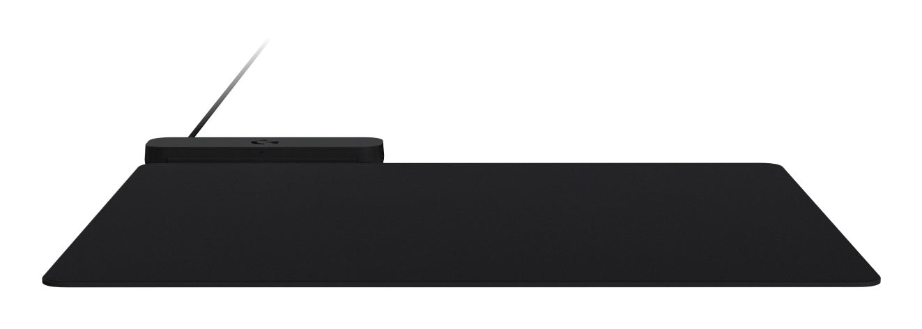 Logitech G Powerplay 2 Gaming-Mauspad Kabelloses Ladegerät – für kompatible Logitech G-Mäuse – schwarz