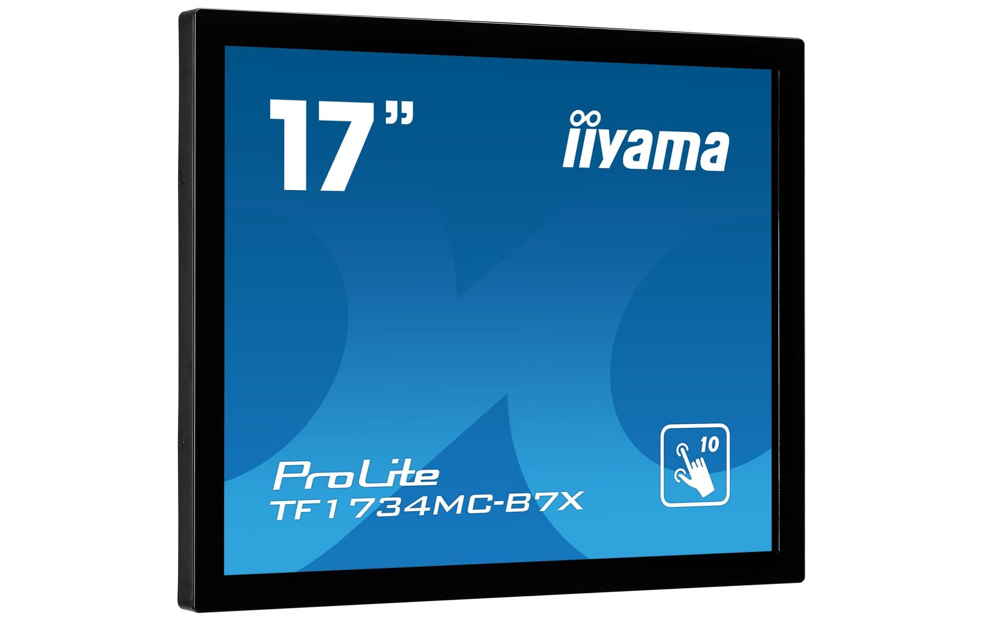 iiyama TF1734MC-B7X – Monitor, 17" 1280 × 1024 (SXGA), TN, Touch, 60 Hz, 350 cd/m², VESA 100 × 100, Schwarz