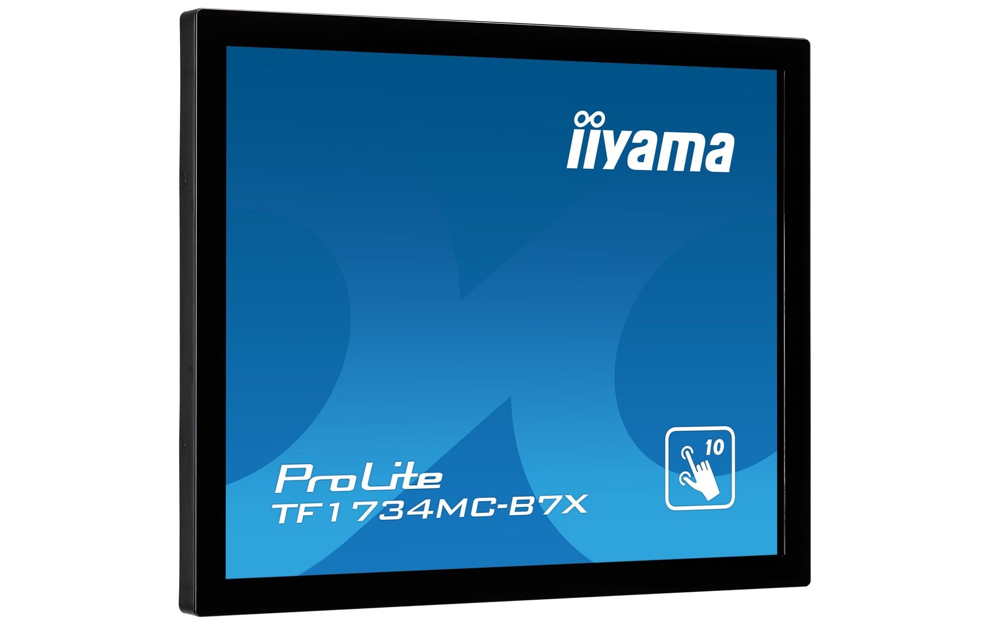 iiyama TF1734MC-B7X – Monitor, 17" 1280 × 1024 (SXGA), TN, Touch, 60 Hz, 350 cd/m², VESA 100 × 100, Schwarz