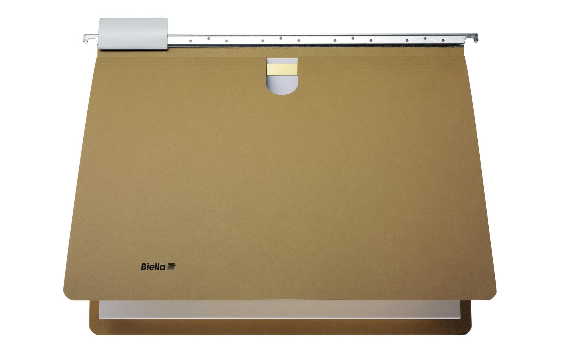 Biella Hängeordner für A4 – Karton, Braun, 320 × 260 mm