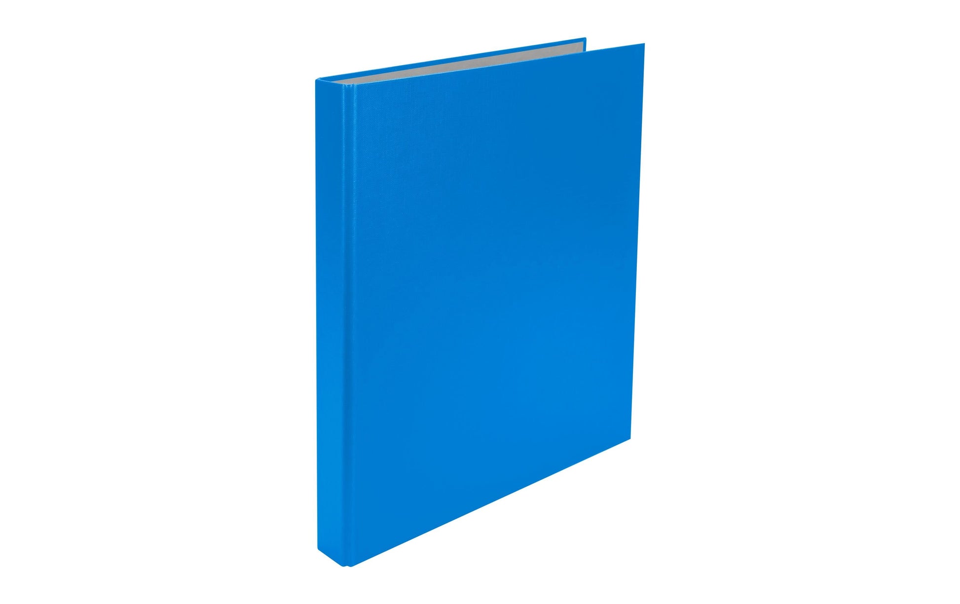 Biella Zeigebuch – A4 Hoch – 4-Ring Kombi-Mechanik, Ø 20 mm, Rücken 35 mm – Blau, mit Niederhalter, FSC