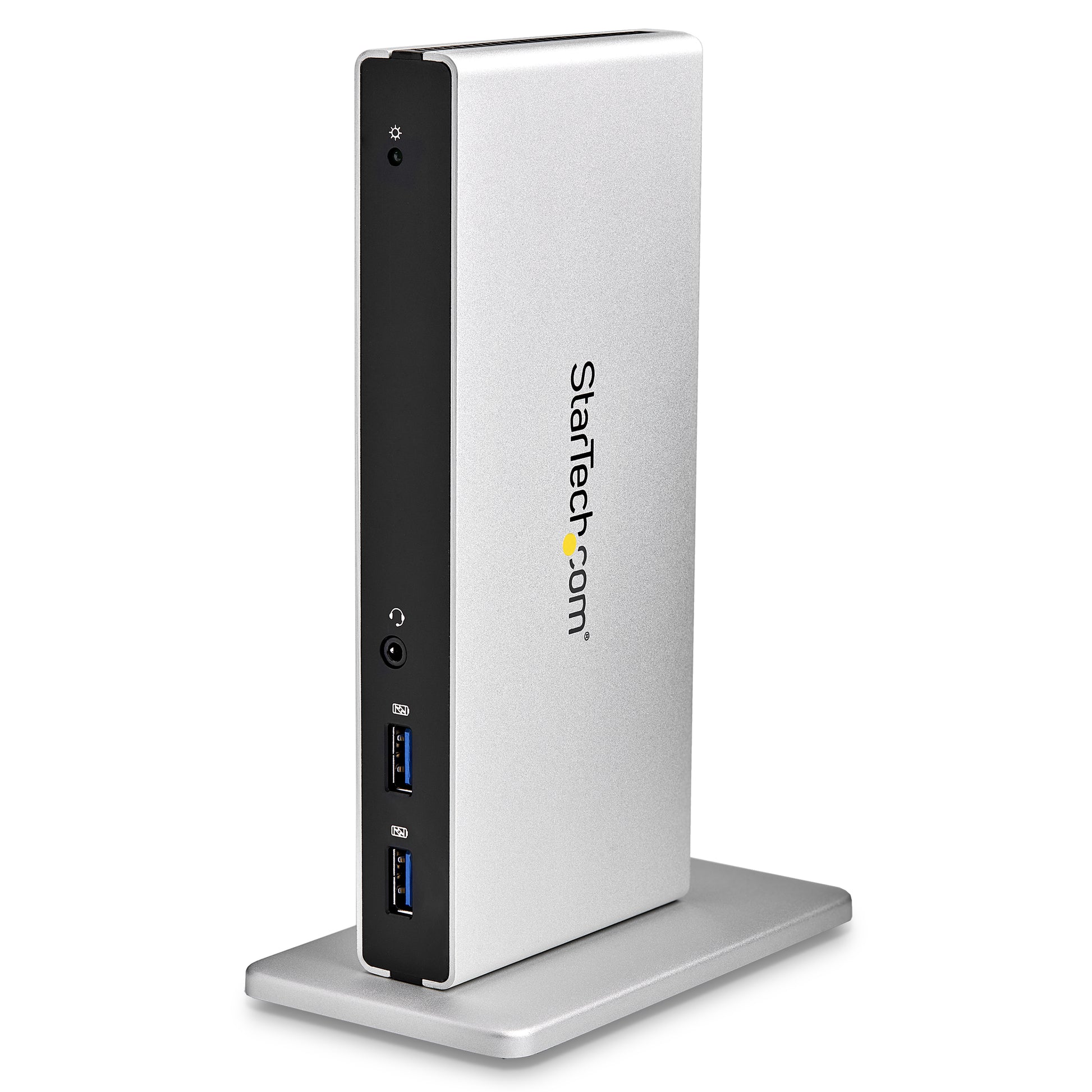 StarTech.com Dockingstation – USB-A, 2× DVI, 5× USB-A, GbE, 3,5 mm Audio, für Windows/Mac/ChromeOS