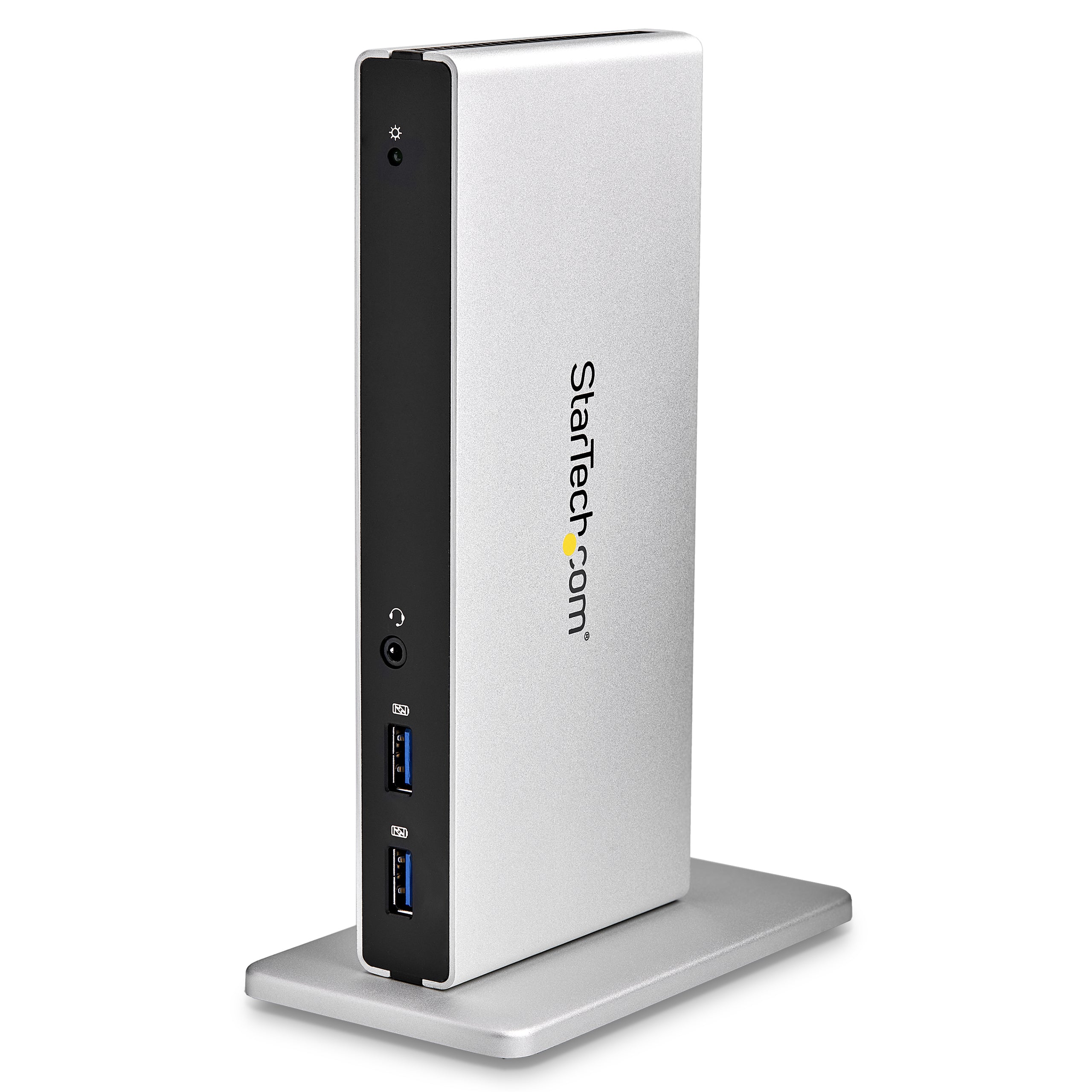 StarTech.com Dockingstation – USB-A, 2× DVI, 5× USB-A, GbE, 3,5 mm Audio, für Windows/Mac/ChromeOS