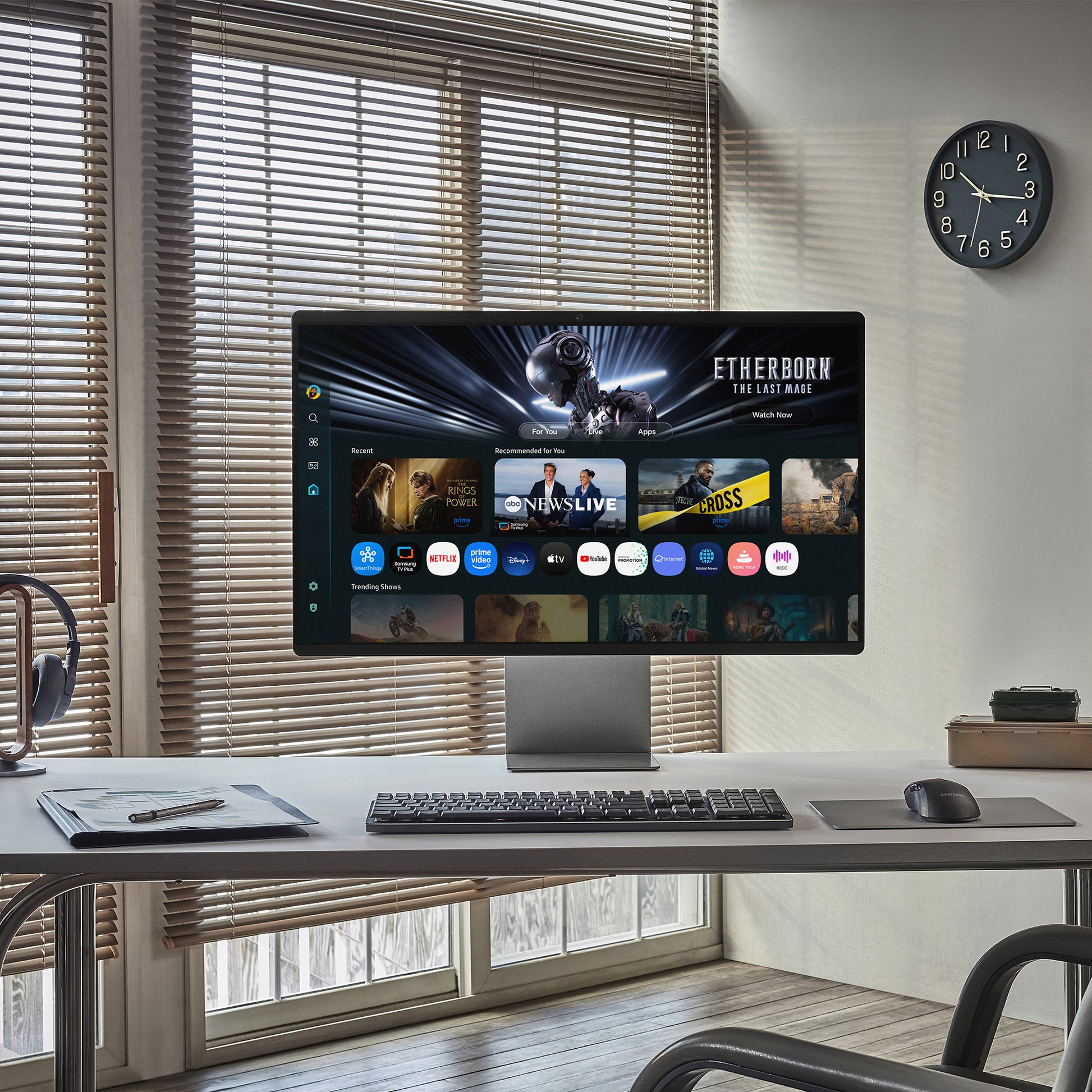Samsung M90SF – Monitor, 4K, QD-OLED, 165 Hz