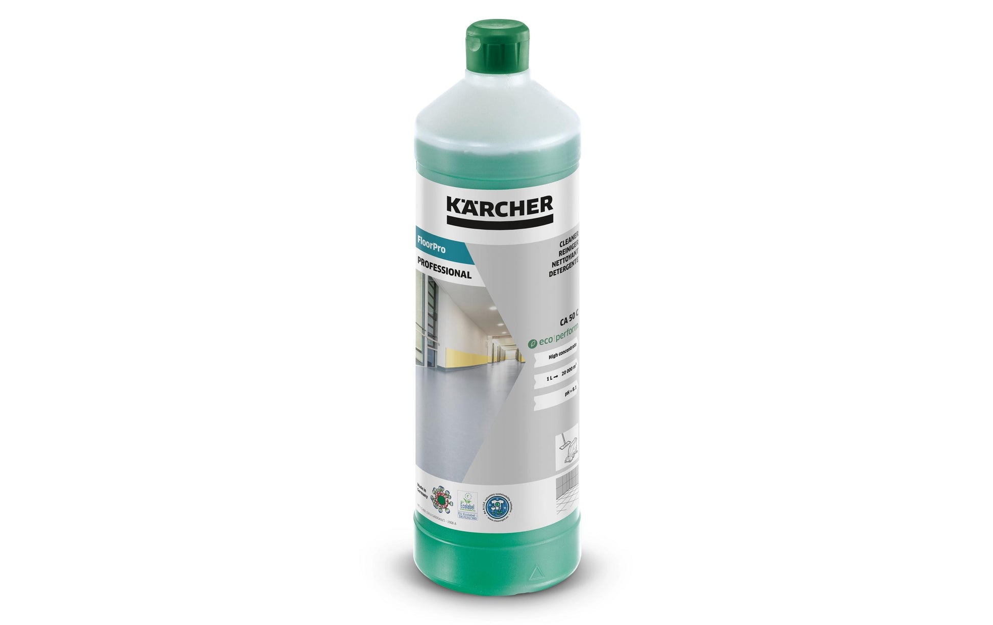 Kärcher FloorPro CA 50 C eco Bodenreiniger Konzentrat 1 L - Zitrusduft