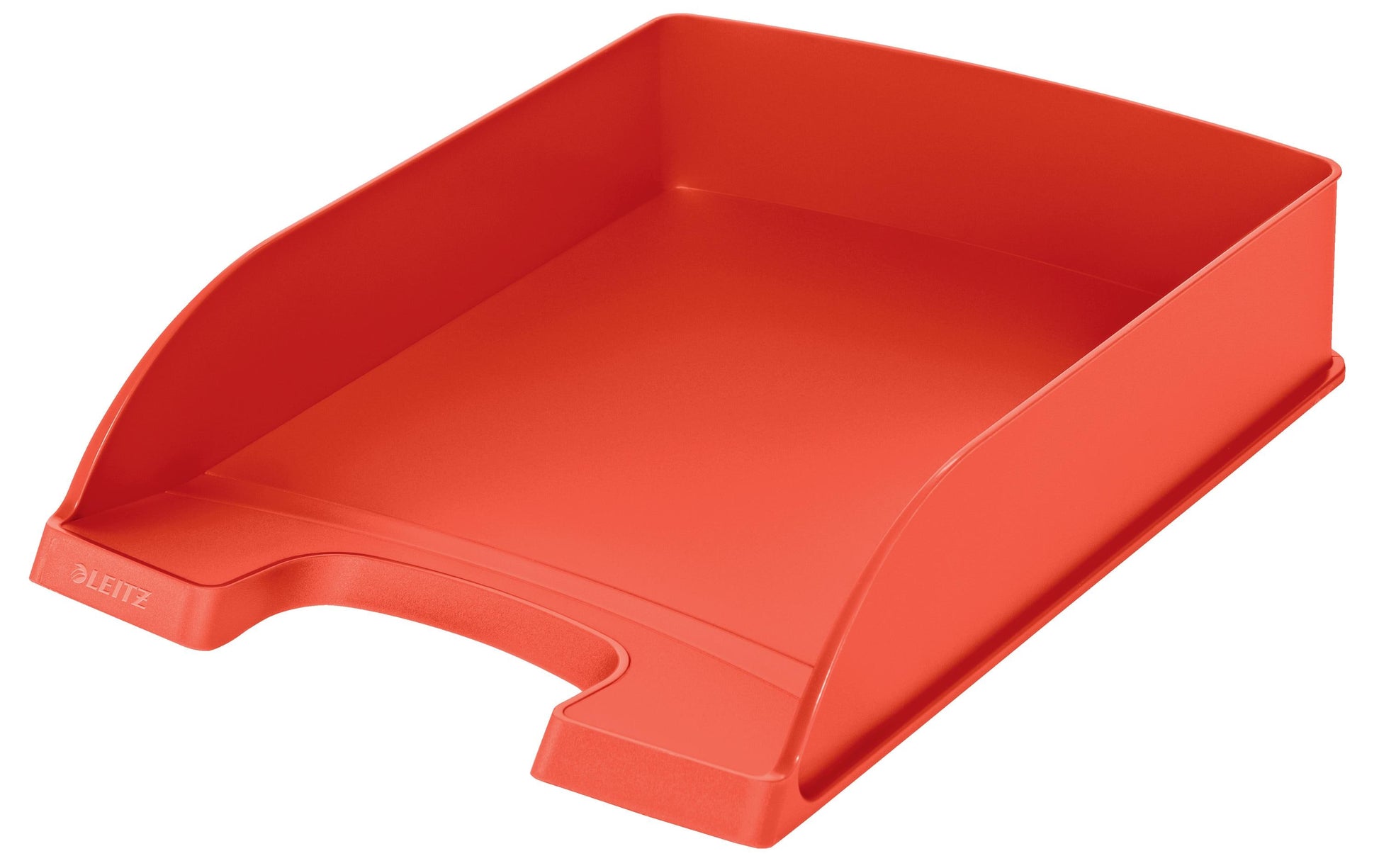 Leitz Plus – Briefkorb für A4, Polystyrol (PS), Rot, 255 × 70 × 357 mm