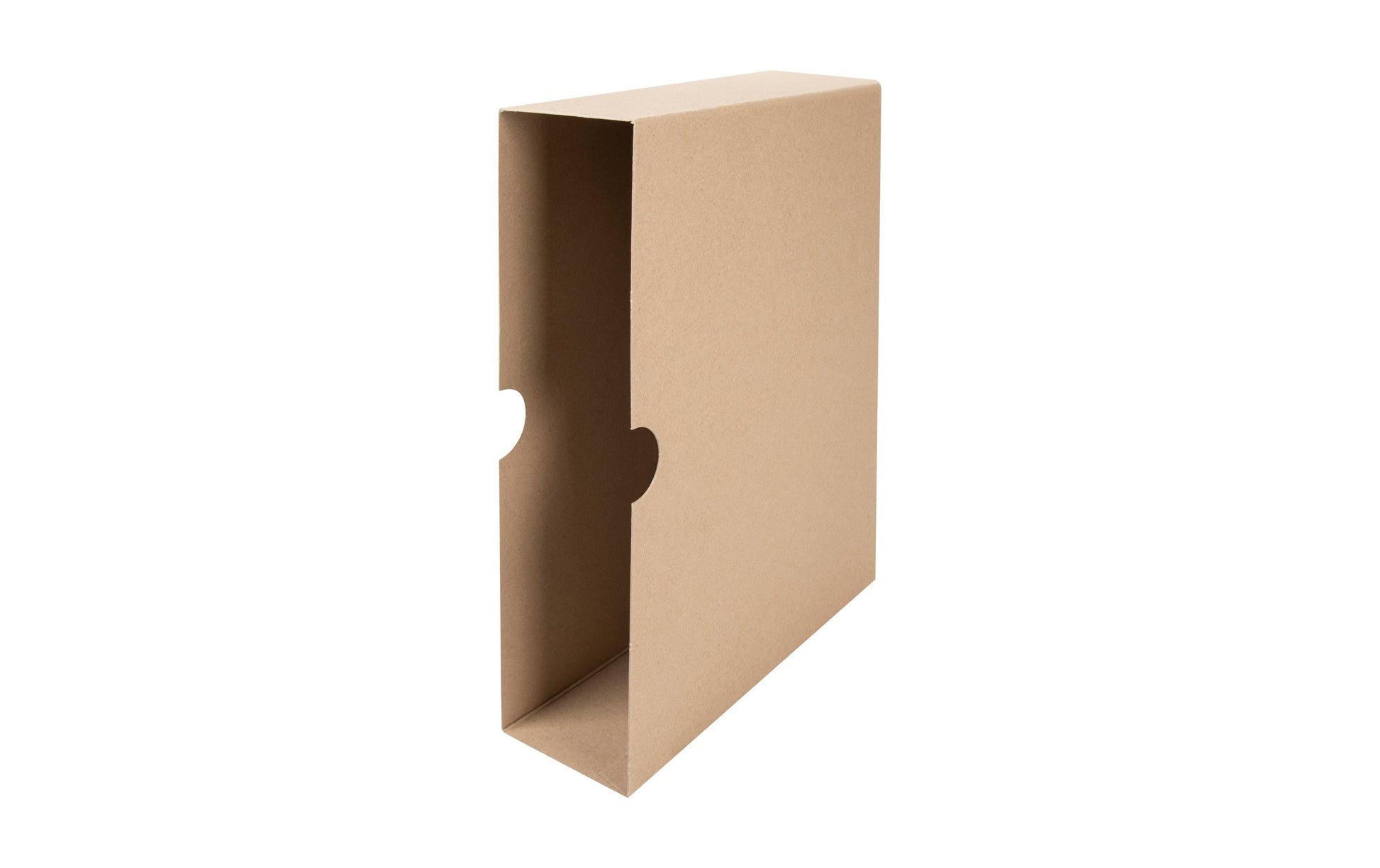 Biella Ordnerhülle/Futteral A4 – 70 mm, Braun, Karton, 5er Pack
