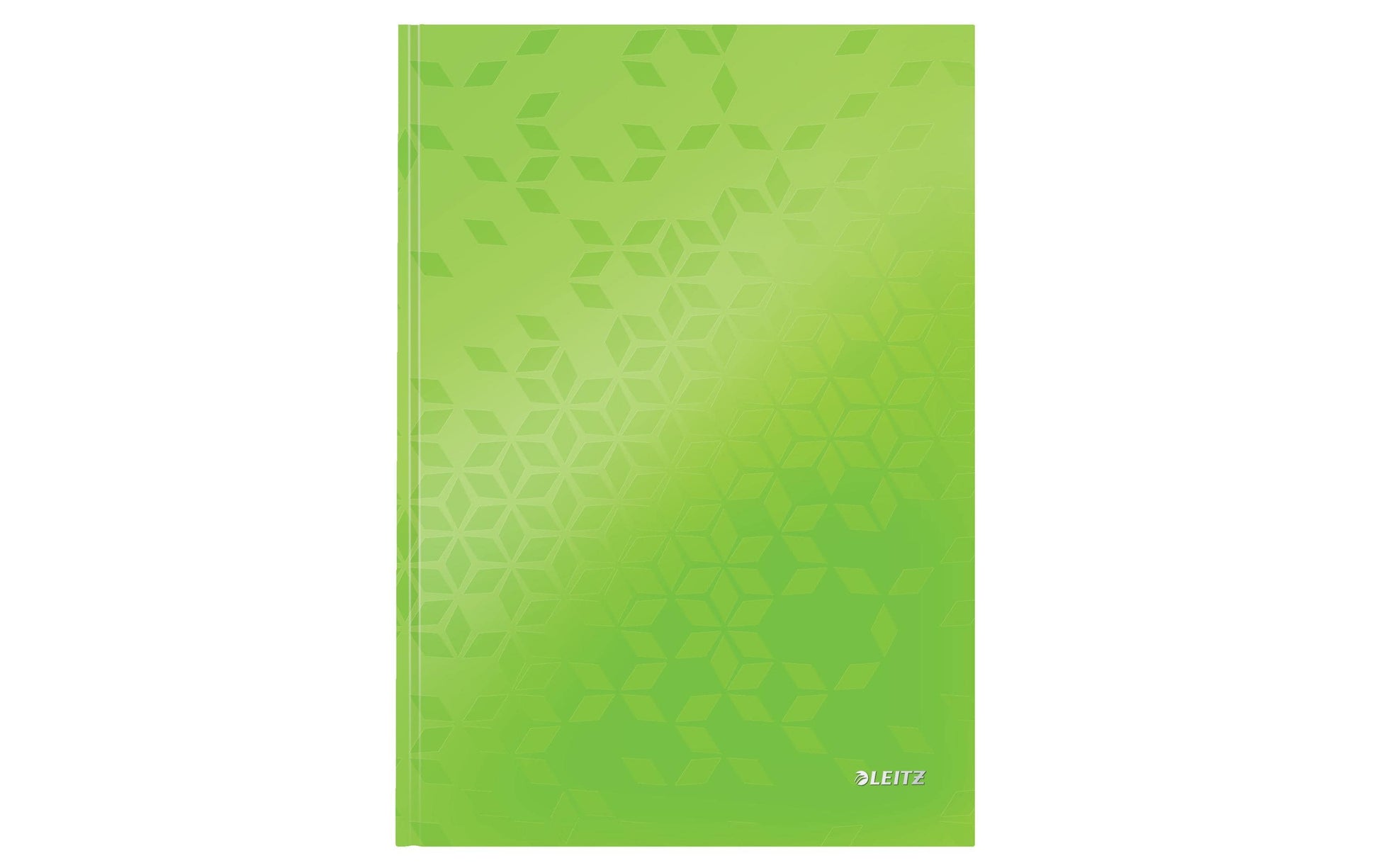 Leitz Notizbuch A4, liniert, Fadenheftung, Karton, 160 Seiten, 90 g/m² – grün