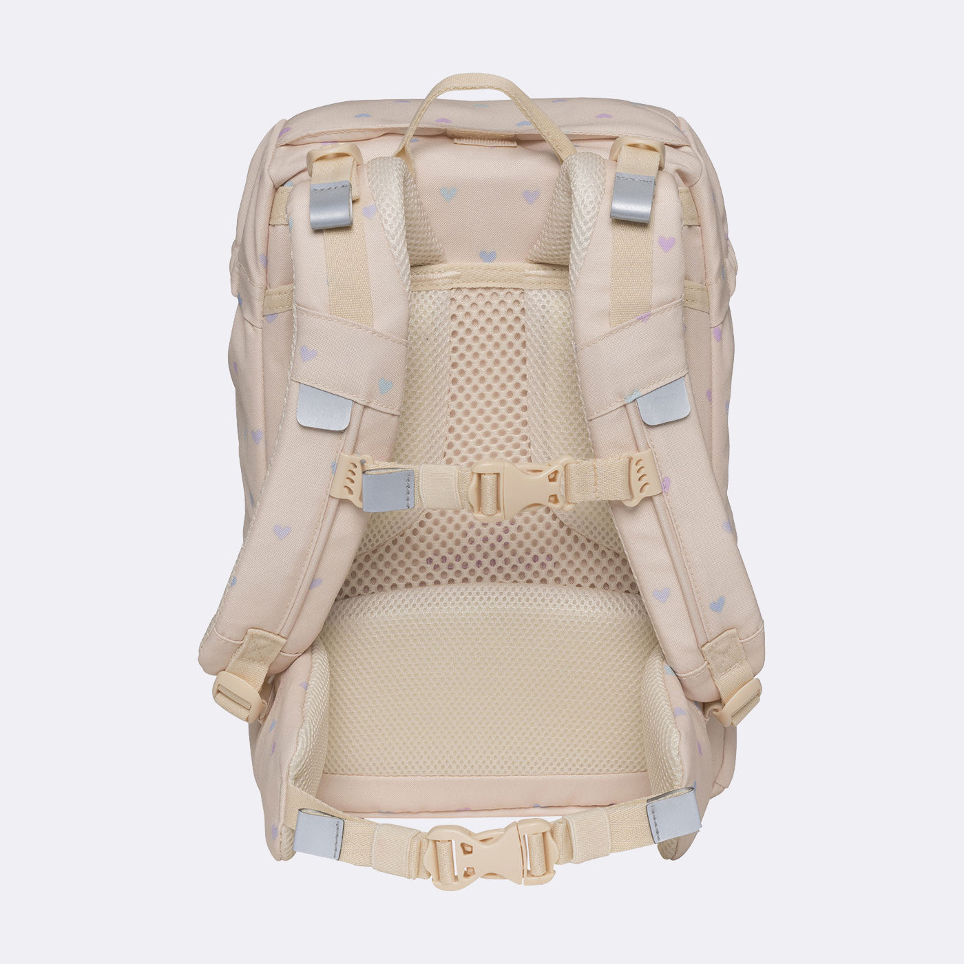 Beckmann Classic – Schulrucksack-Set 6-teilig, Yellow Heart, 22 l, 24×37×25 cm