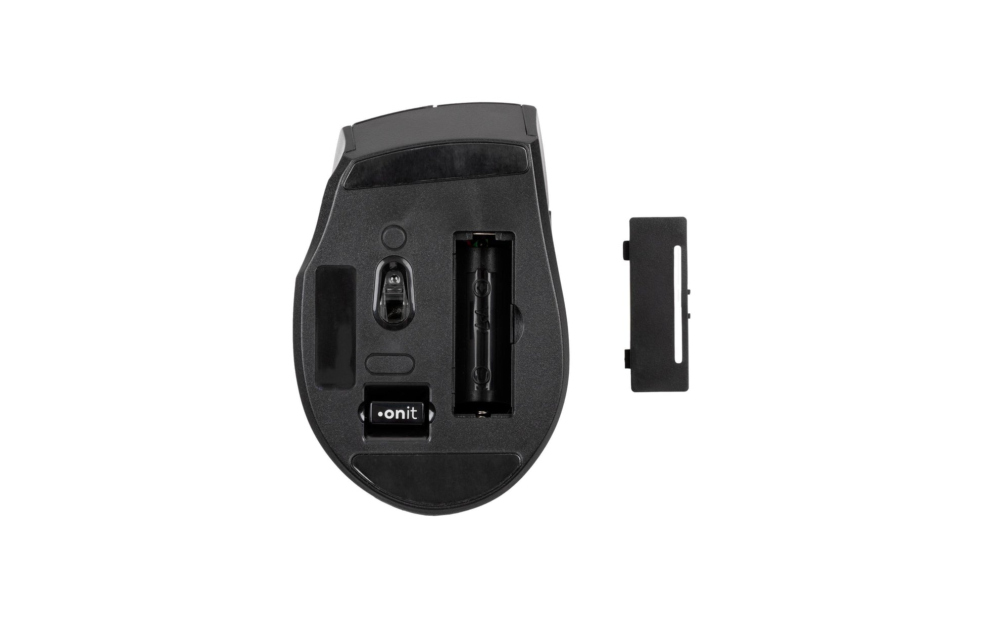ONIT Tastatur-Maus-Set – 2,4 GHz USB-A (Empfänger) – QWERTZ (CH) – Schwarz