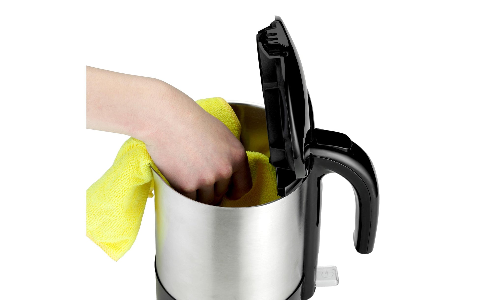Trisa Comfort Boil Wasserkocher – 1,7 l, Edelstahl, Schwarz, W4875
