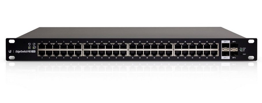 Ubiquiti ES-48-500W – Managed Switch – 48×GbE, 2×SFP, 2×SFP+, L2/L3, PoE+ 500 W, 1U