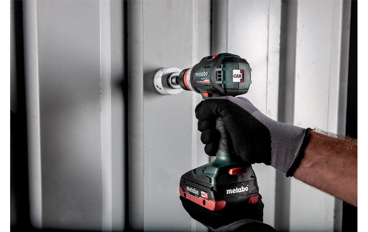 Metabo Akku-Bohrschrauber BS 18 LT BL Q – 18 V – Schnellspannbohrfutter (Ø 13 mm) – 75 Nm – 2×4,0 Ah & Ladegerät