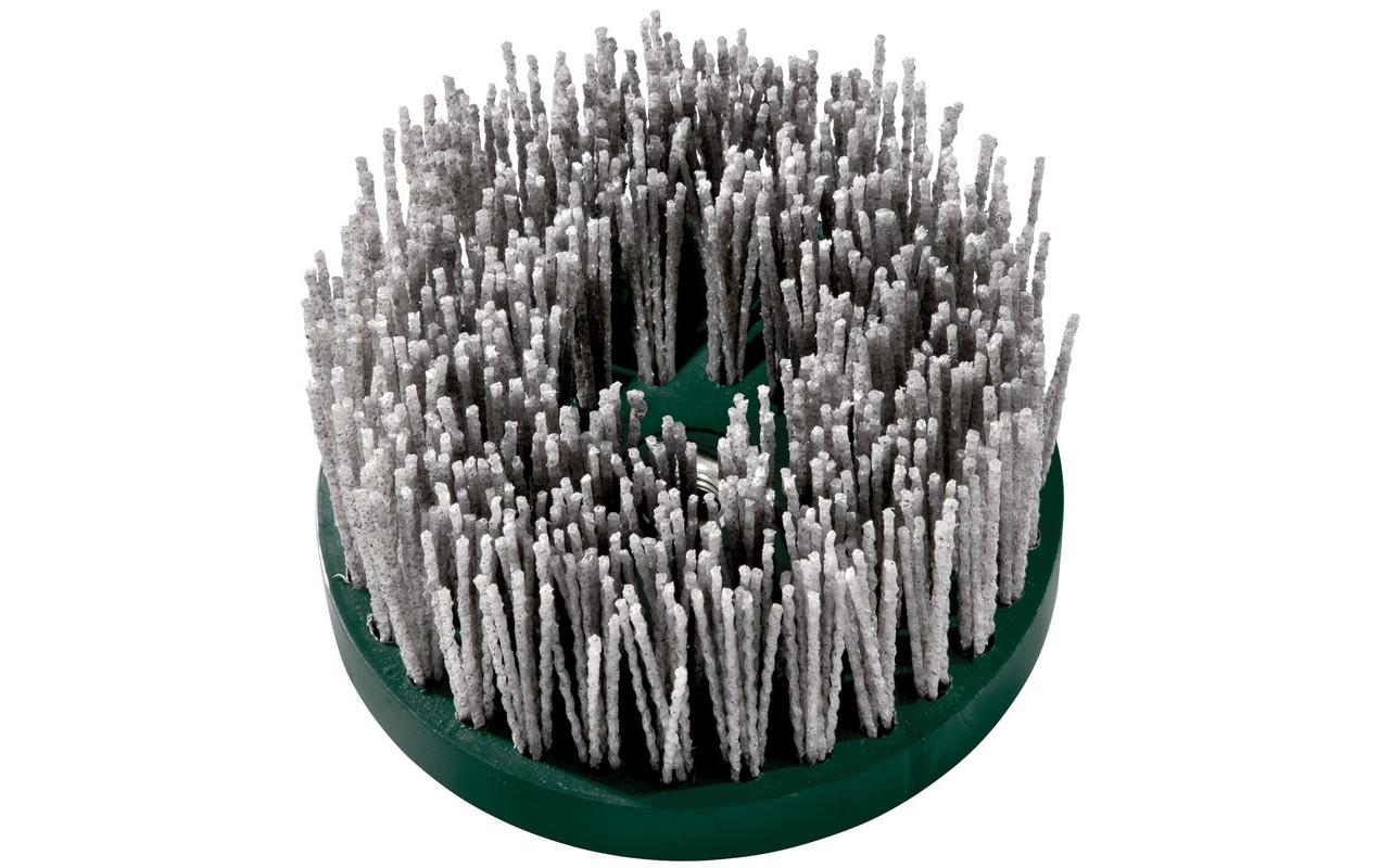 Metabo Topfbürste 130 mm Kunststoff M14 – für Metall, Kunststoff, Holz – 1 Stk – P120