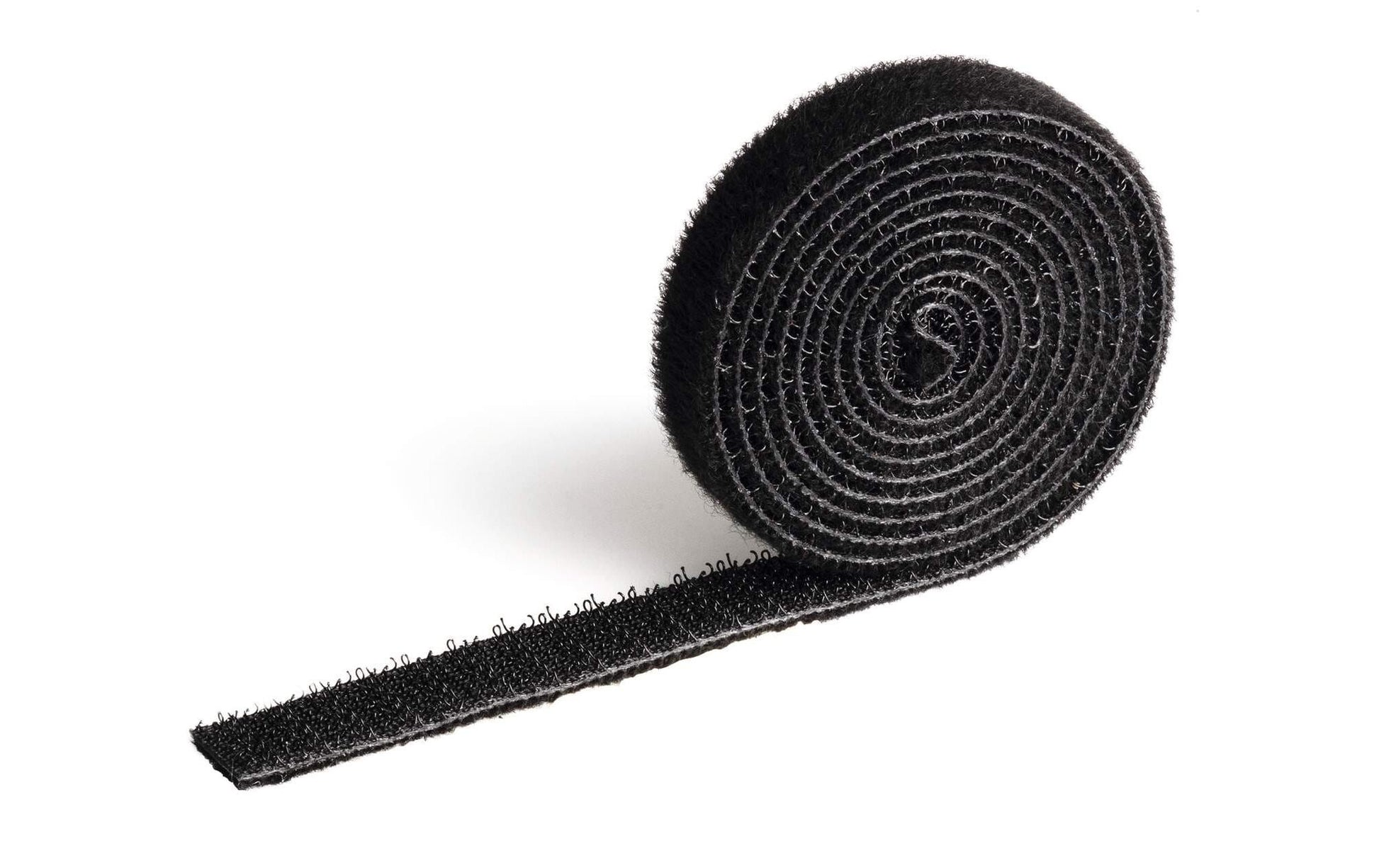 Durable Klett-Kabelbinder Grip – 1 mm × 1,00 m, Kunststoff, Schwarz, zuschneidbar, recyclingfähig