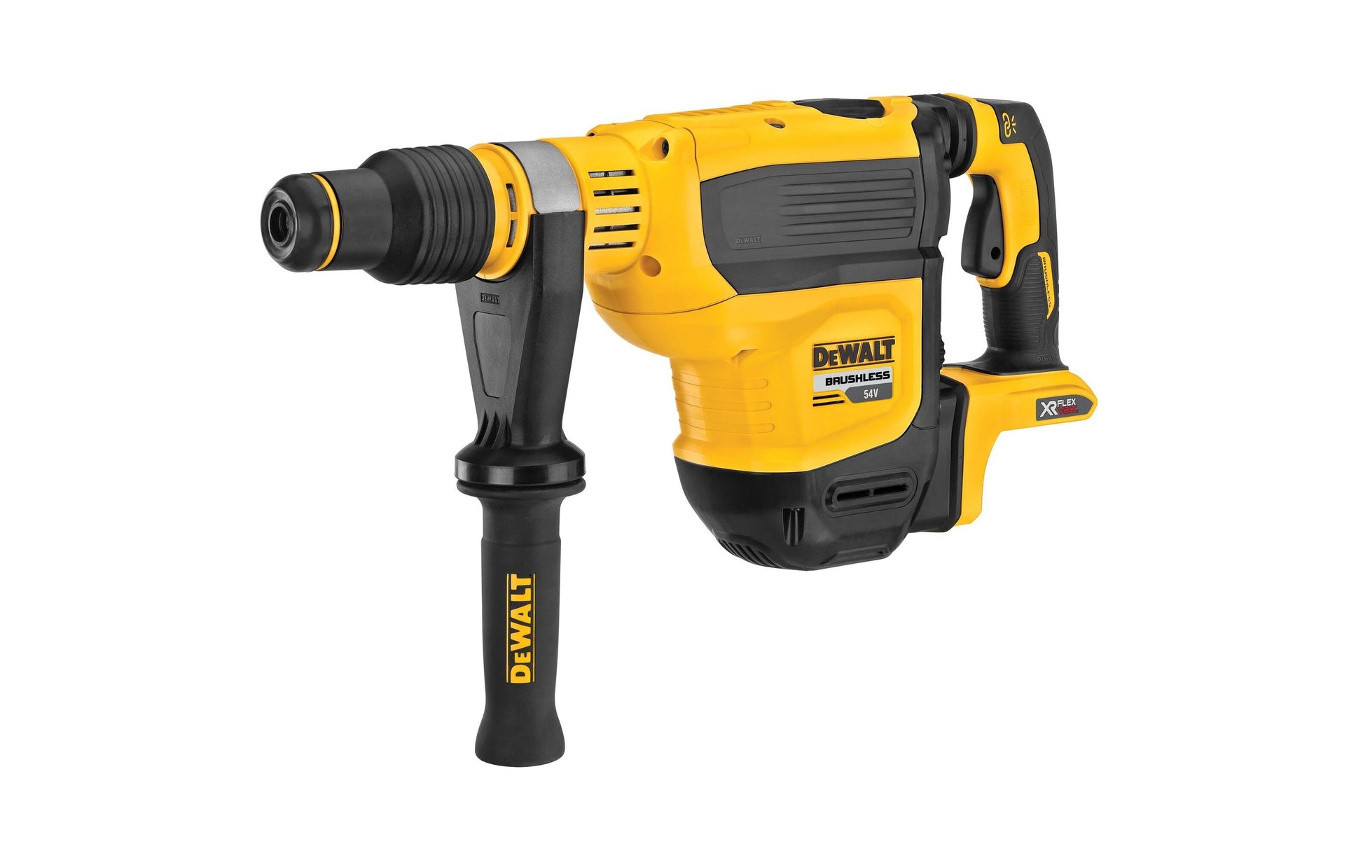 DeWalt Akku-Kombihammer FlexVolt – 54 V – SDS-max – Beton Ø 45 mm – 10 J – Koffer – Solo