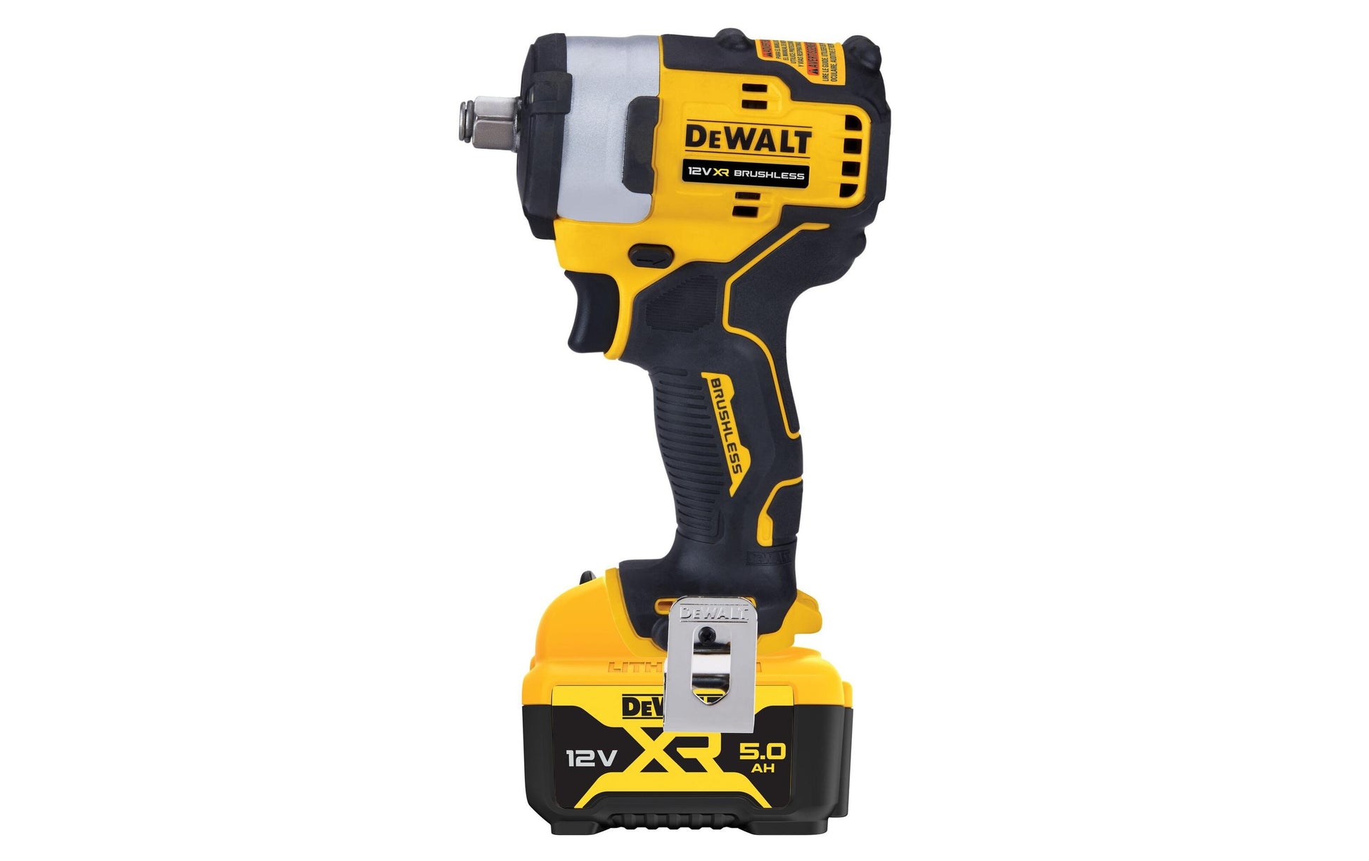 DeWalt Schlagschrauber DCF901P2-QW – 12 V (XR) – 1/2" – 340 Nm – 2×5,0 Ah & Ladegerät – Koffer