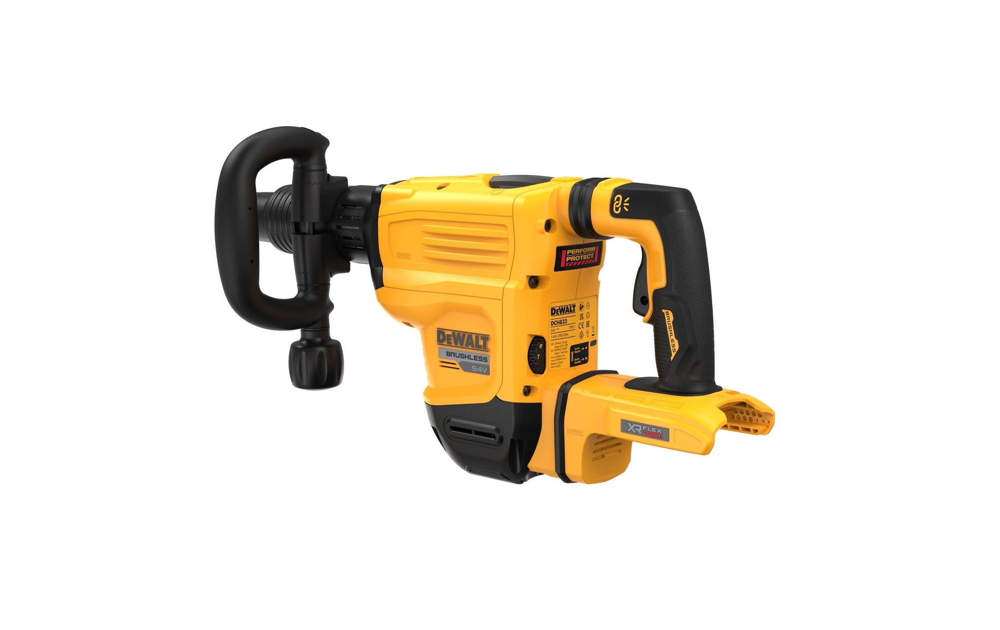 DeWalt Akku-Meisselhammer – 54 V (FlexVolt) – SDS-max – 10,5 J – Solo – Koffer