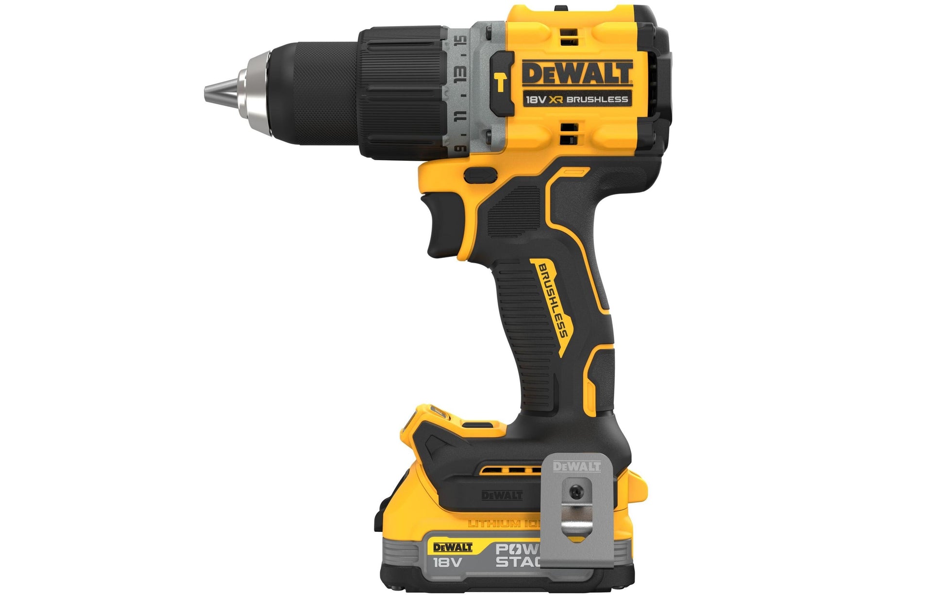 DeWalt Akku-Schlagbohrschrauber – 18 V (XR) – Schnellspannbohrfutter – mit Akku & Ladegerät – Koffer