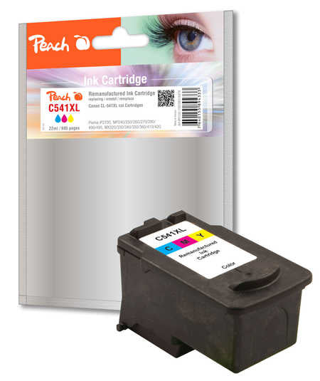 Peach CL-541XL Dreifarbig Tintenpatrone (Kompatibel) – 695 Seiten – für Canon Pixma MG2140/2150/2250