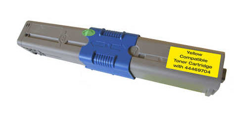 Peach 44469704 Gelb Toner – Kompatibel – 2'000 Seiten – für OKI C310/C330/C331 und andere
