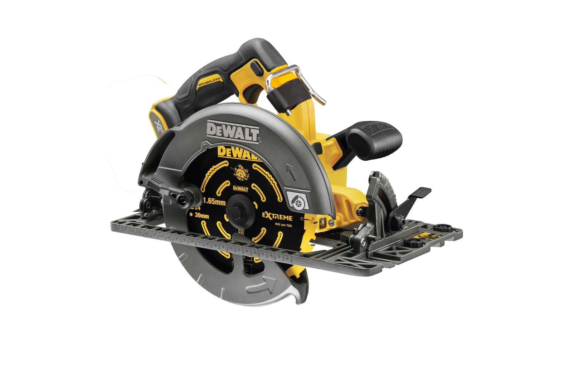 DeWalt FlexVolt Akku-Handkreissäge – 54 V – 2450 W – Solo, Koffer – XR FlexVolt