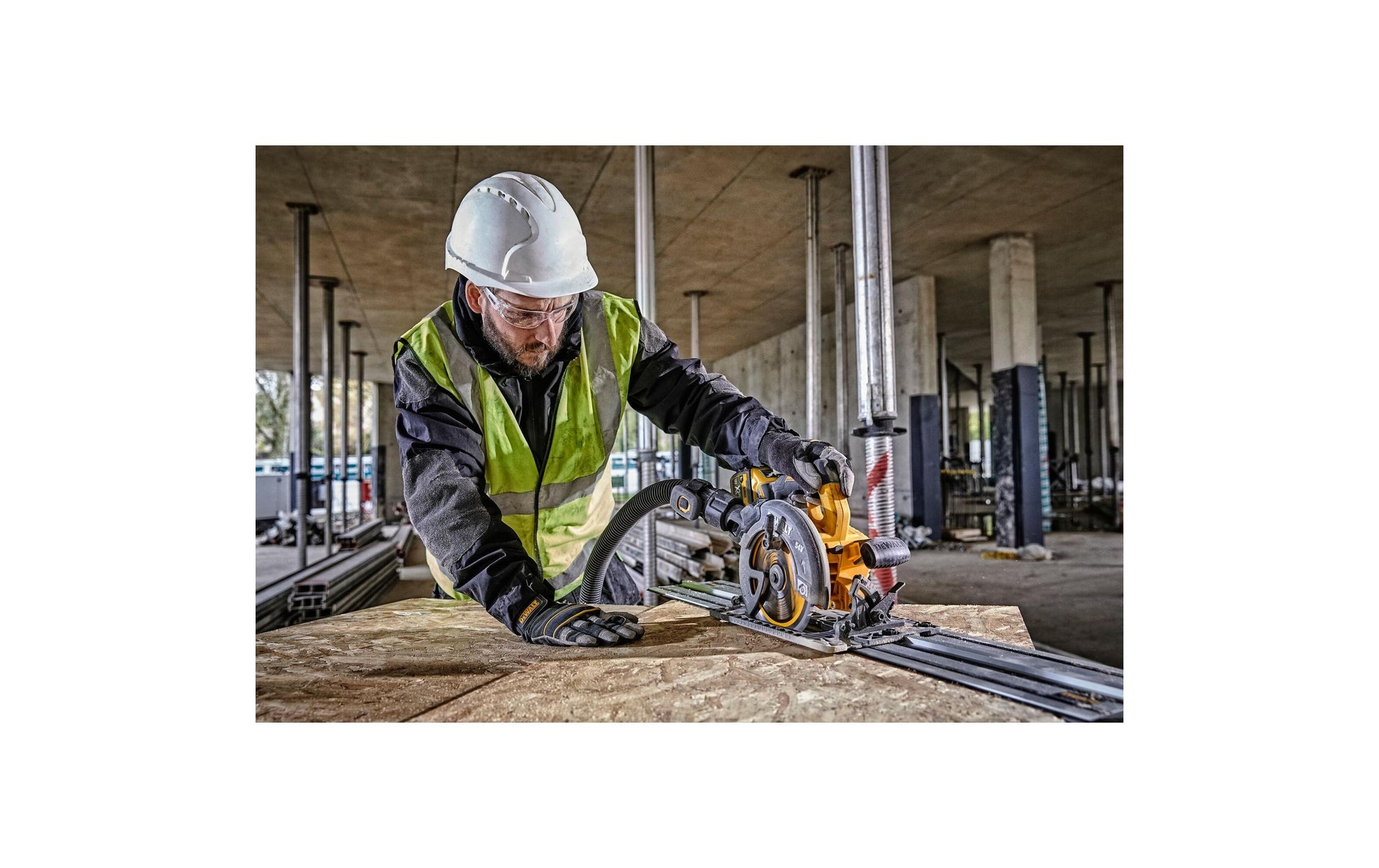 DeWalt FlexVolt Akku-Handkreissäge – 54 V – 2450 W – Solo, Koffer – XR FlexVolt
