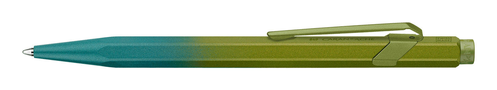 Caran d-Ache Kugelschreiber – Arktisgrün, Aluminium