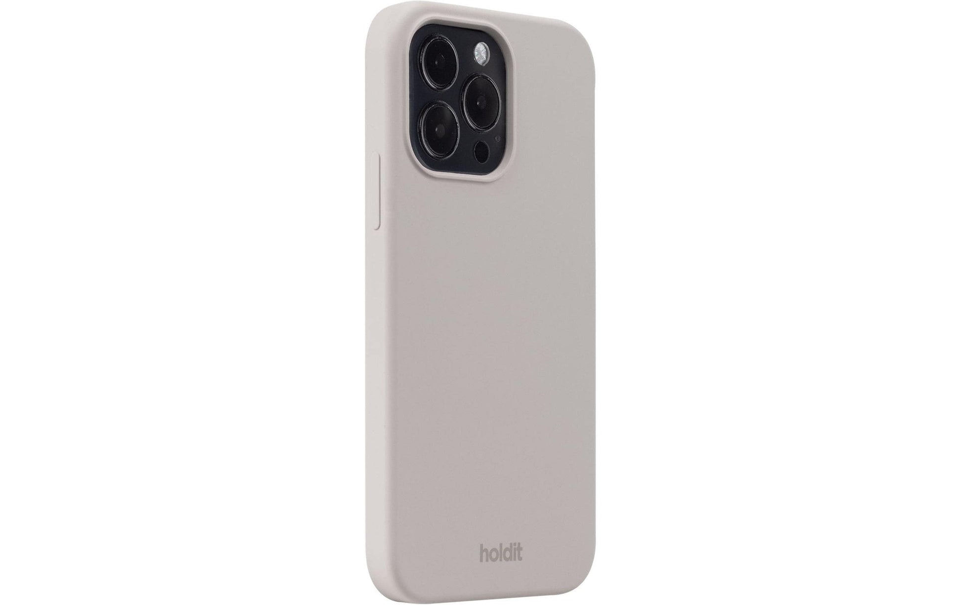Holdit – Backcover – für Apple iPhone 14 Pro Max – Taupe – Silikon