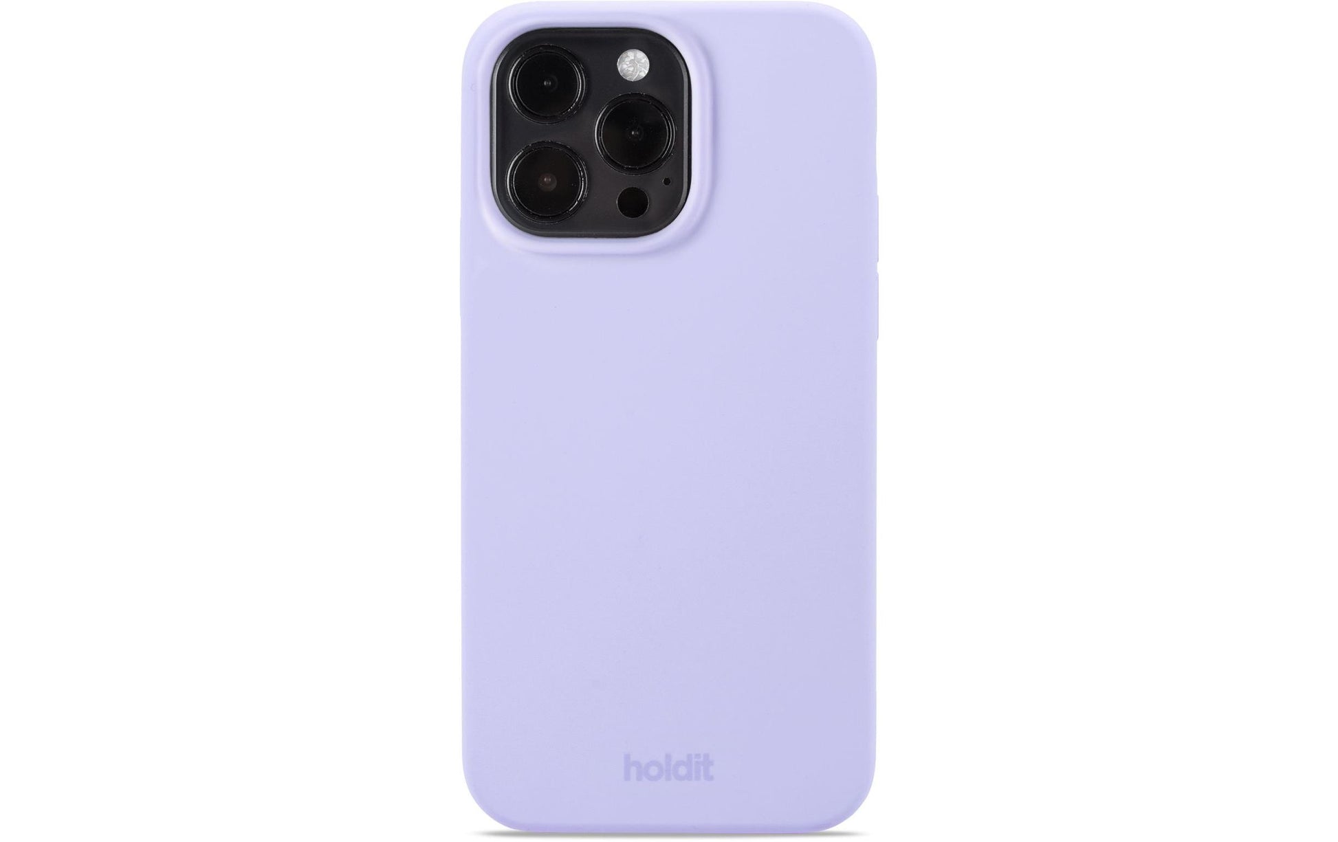 HoldIt Backcover – für Apple iPhone 14 Pro Max, Silikon, Lavendel