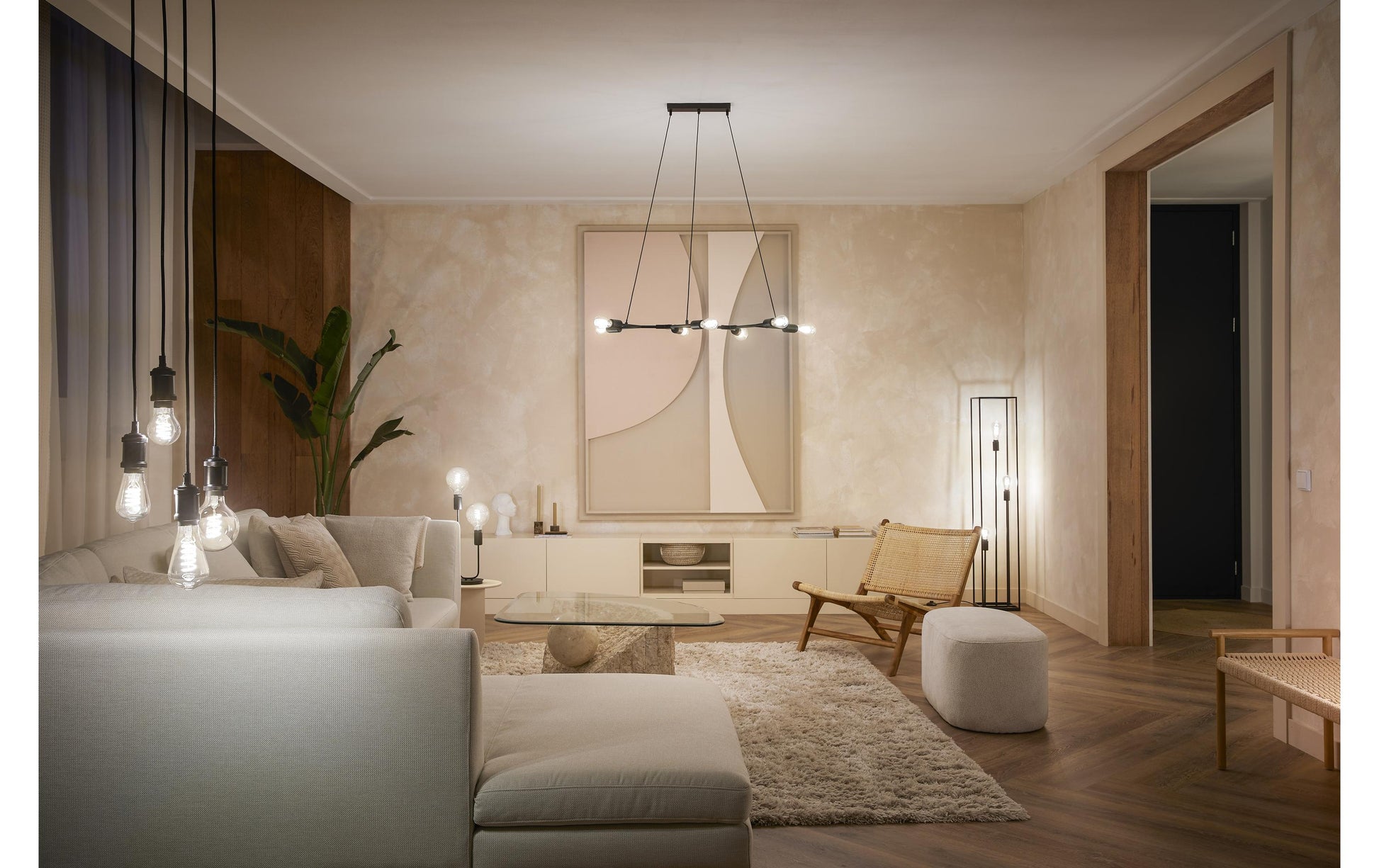 Philips Hue Smart-Leuchtmittel E14 Kerze – Warmweiss 2200–4500 K, 350 lm, 4,4 W, Bluetooth – 2 Stk.
