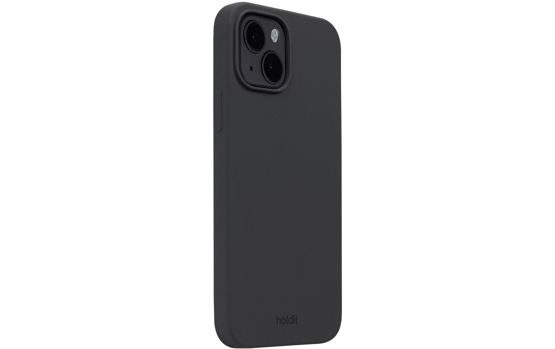 HoldIt Backcover – für Apple iPhone 14 Plus, Silikon, Schwarz