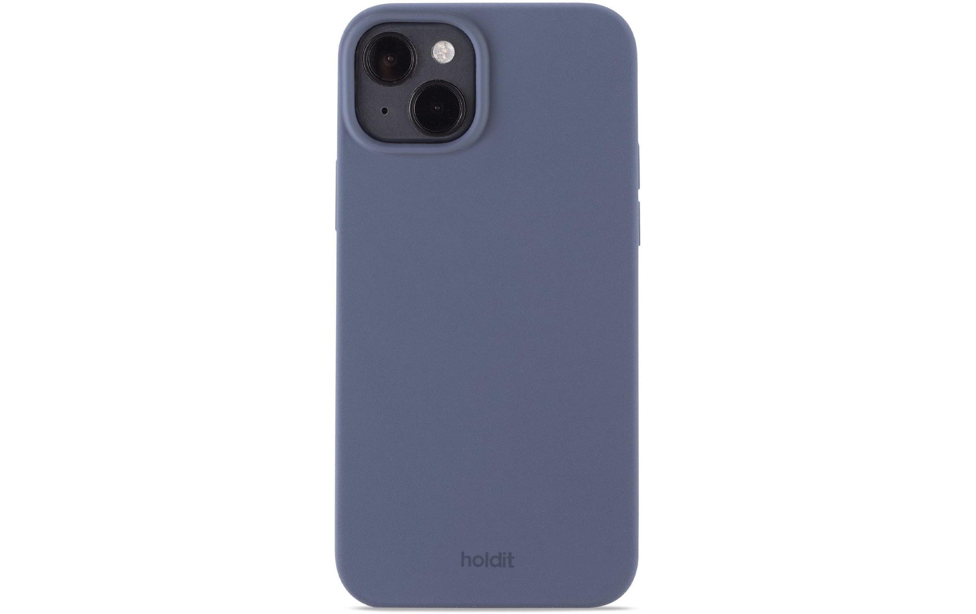 HoldIt Backcover – für Apple iPhone 15 Plus, Silikon, Pacific Blue